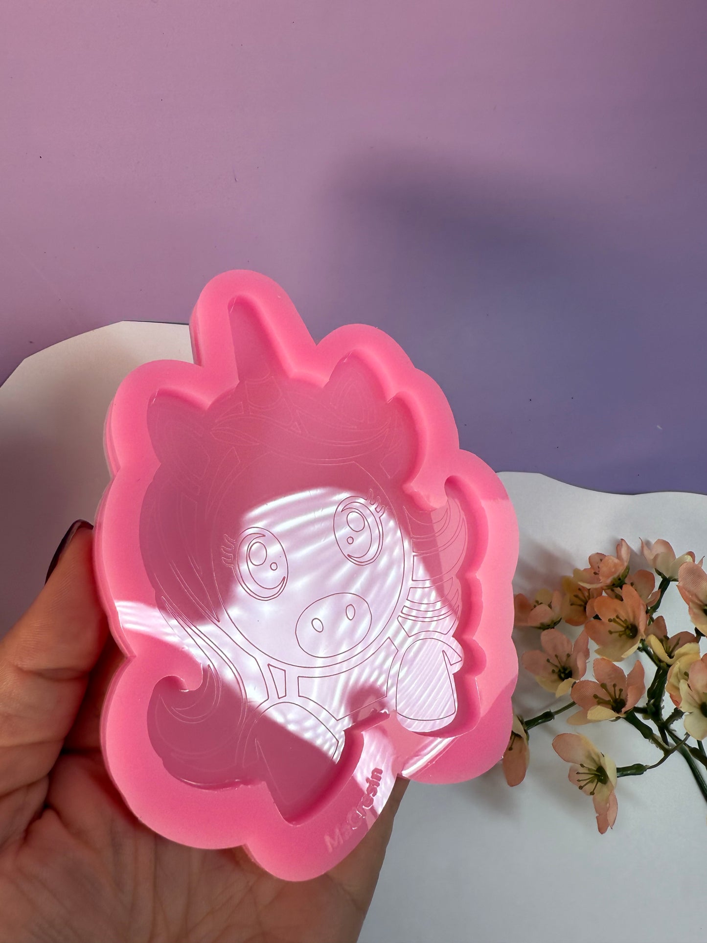 Silikonform Einhorn Untersetzer