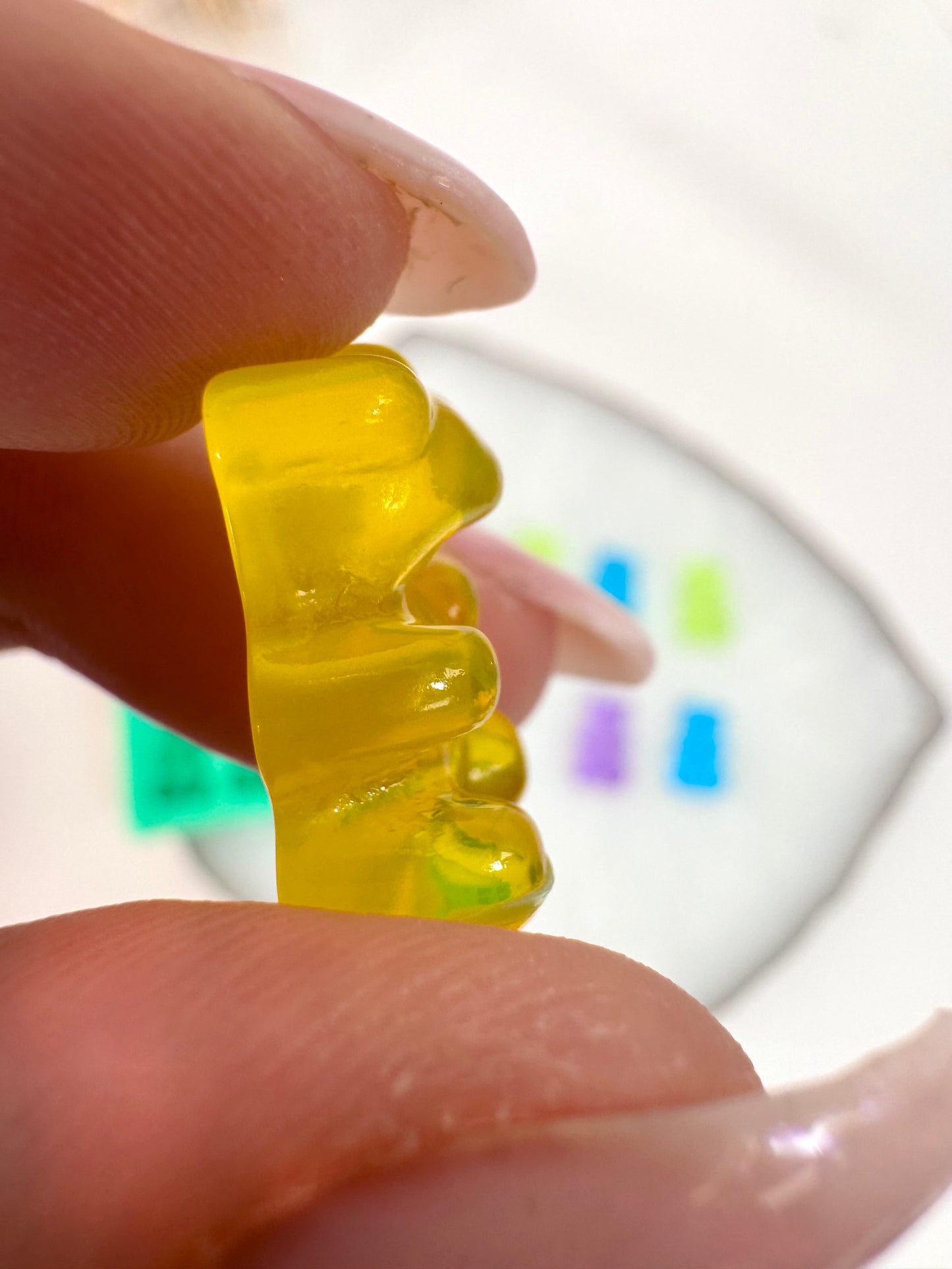 Silikonform Gummibärchen