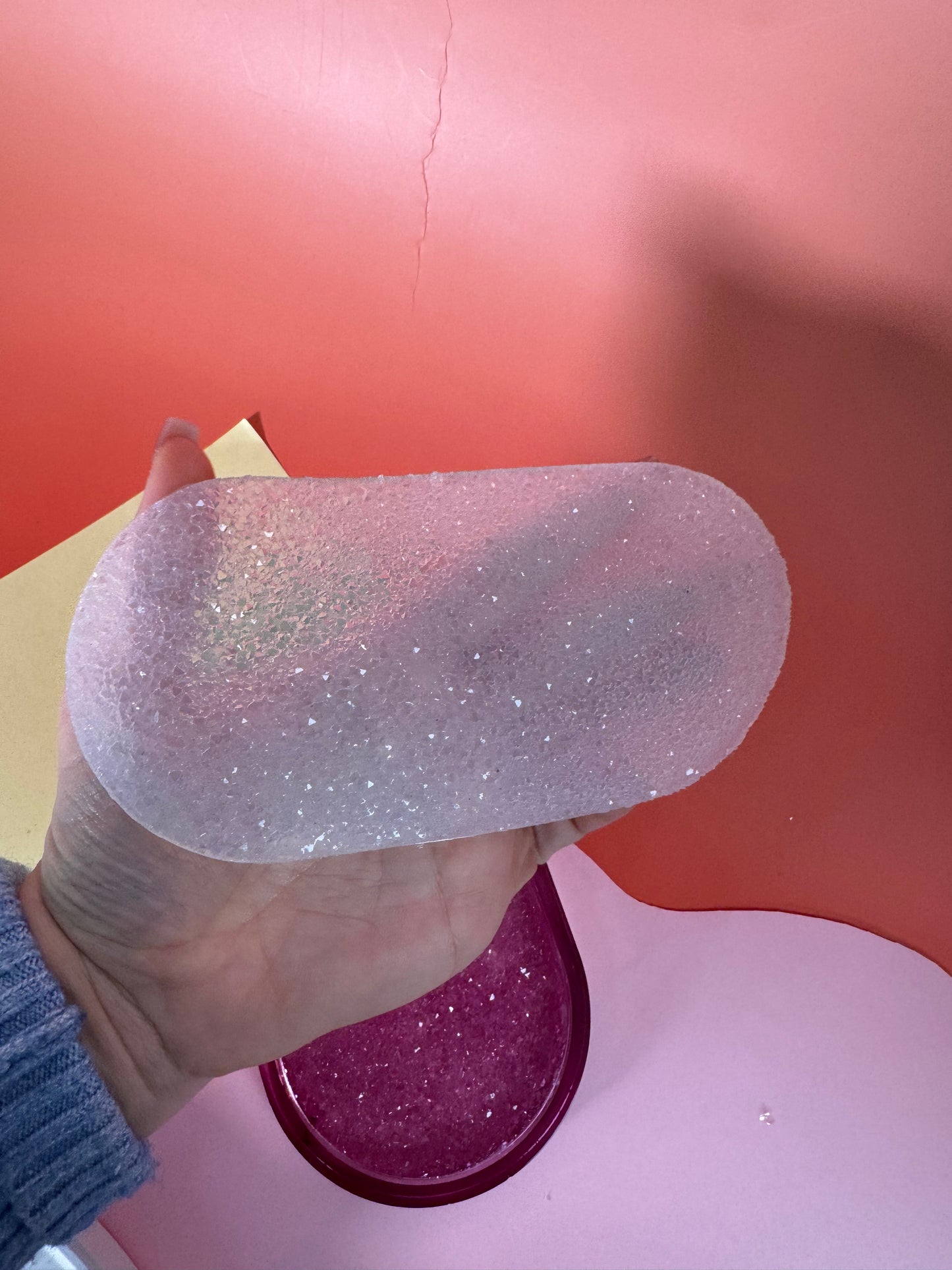 Druzy Inlay Oval