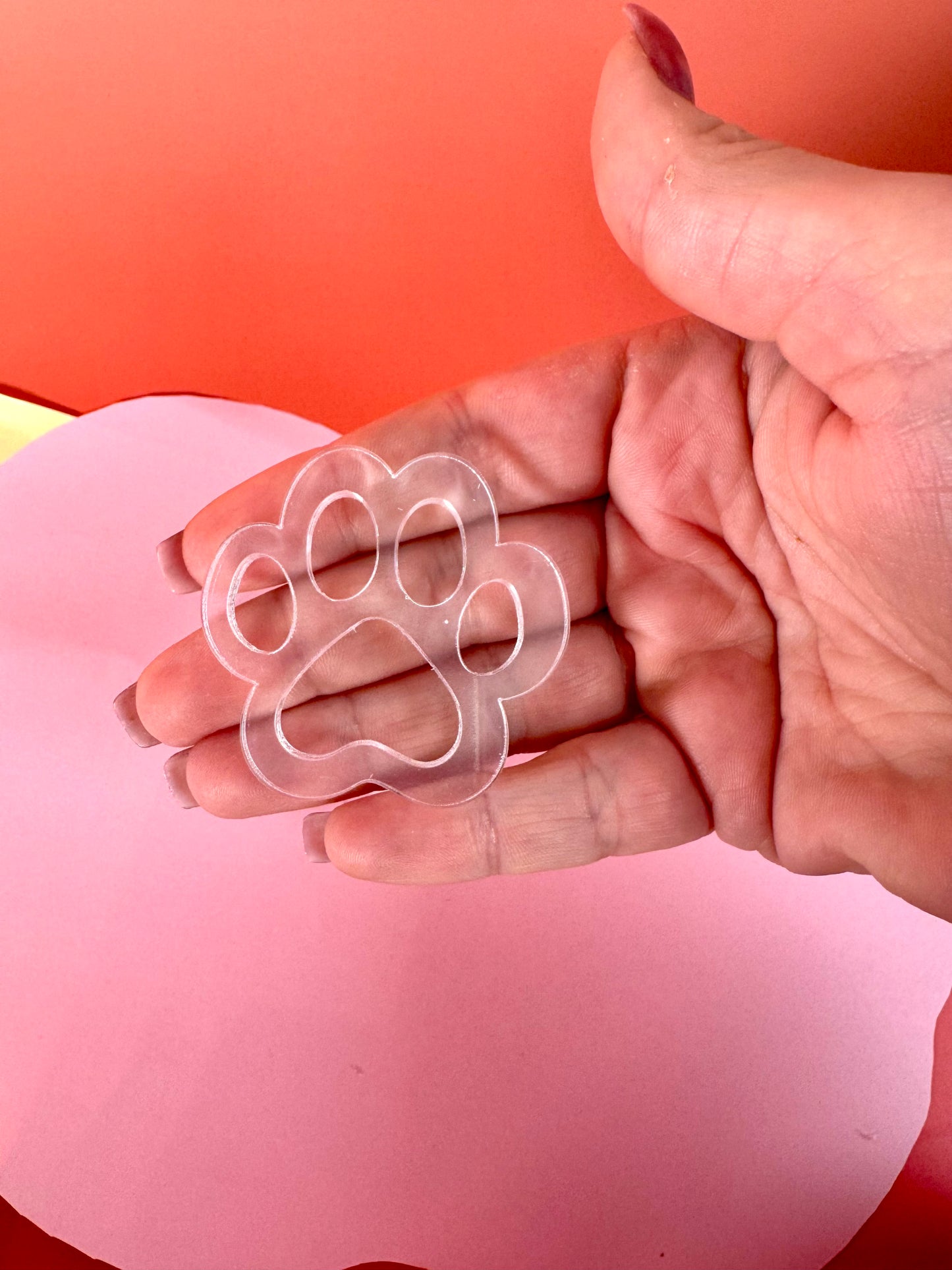 Silikonform Hundepfote Nr. 1