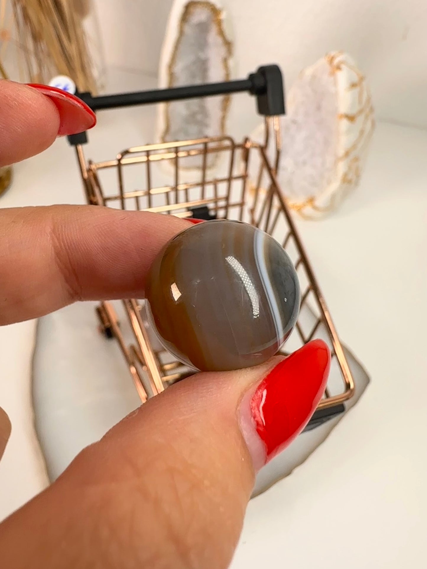 Mystery Mini Karneol Kugel