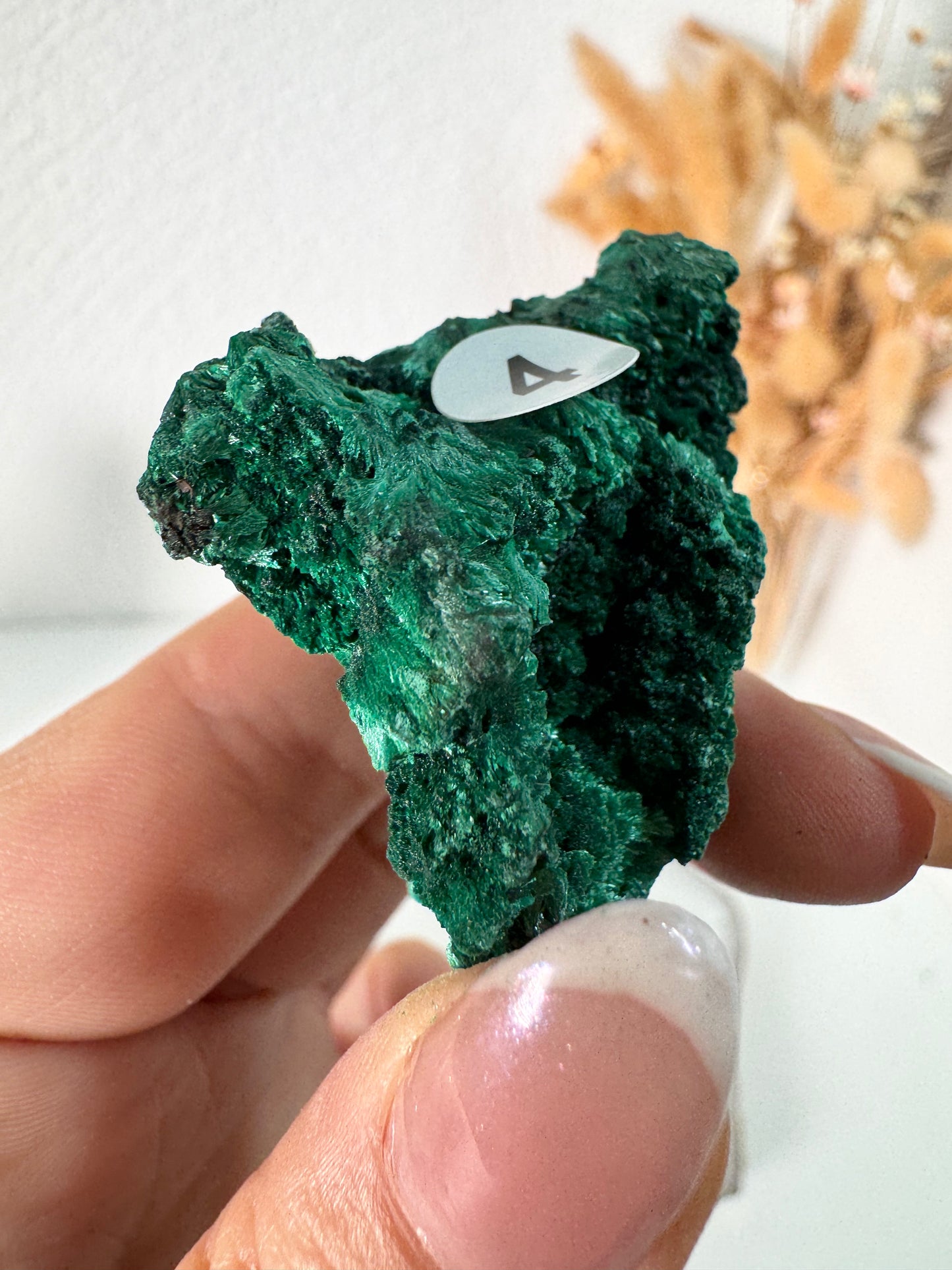 Malachit Rohstein Nr4