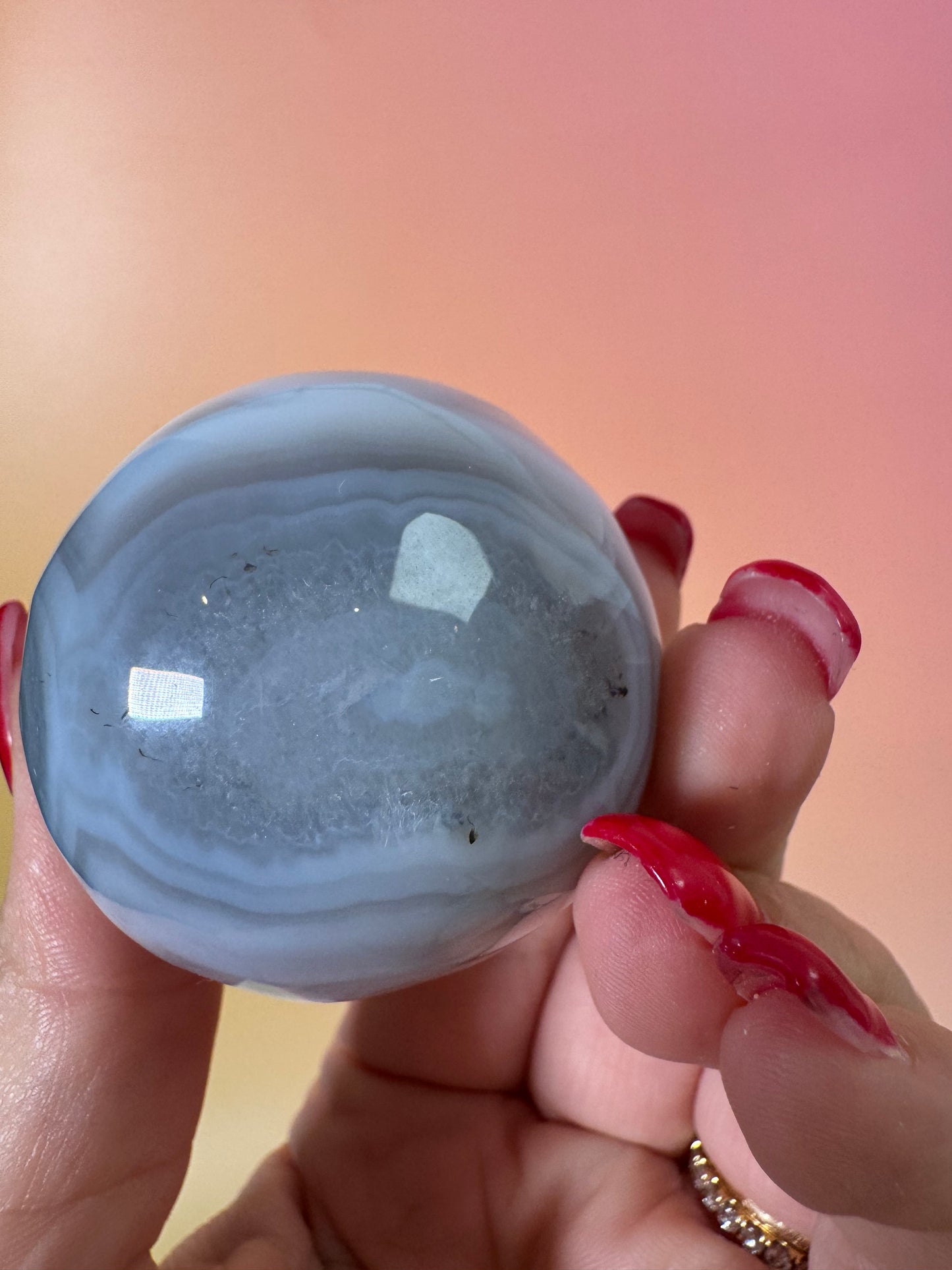 Druzy Achat Kugel Nr.26