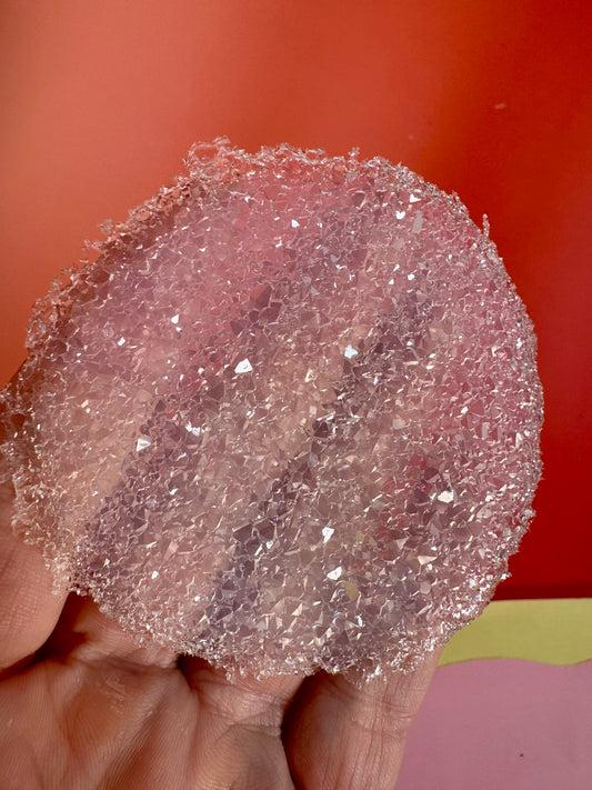 Druzy Inlay rund klein