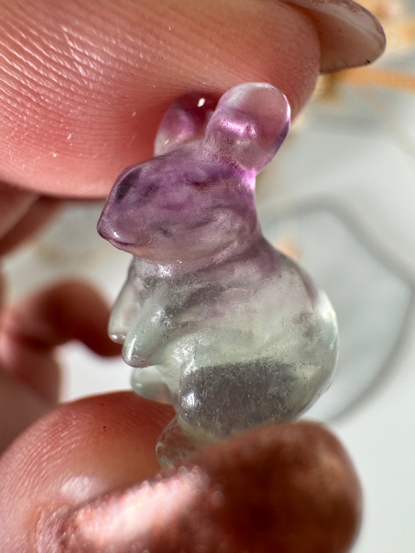 Mystery Mini Fluorit Hase