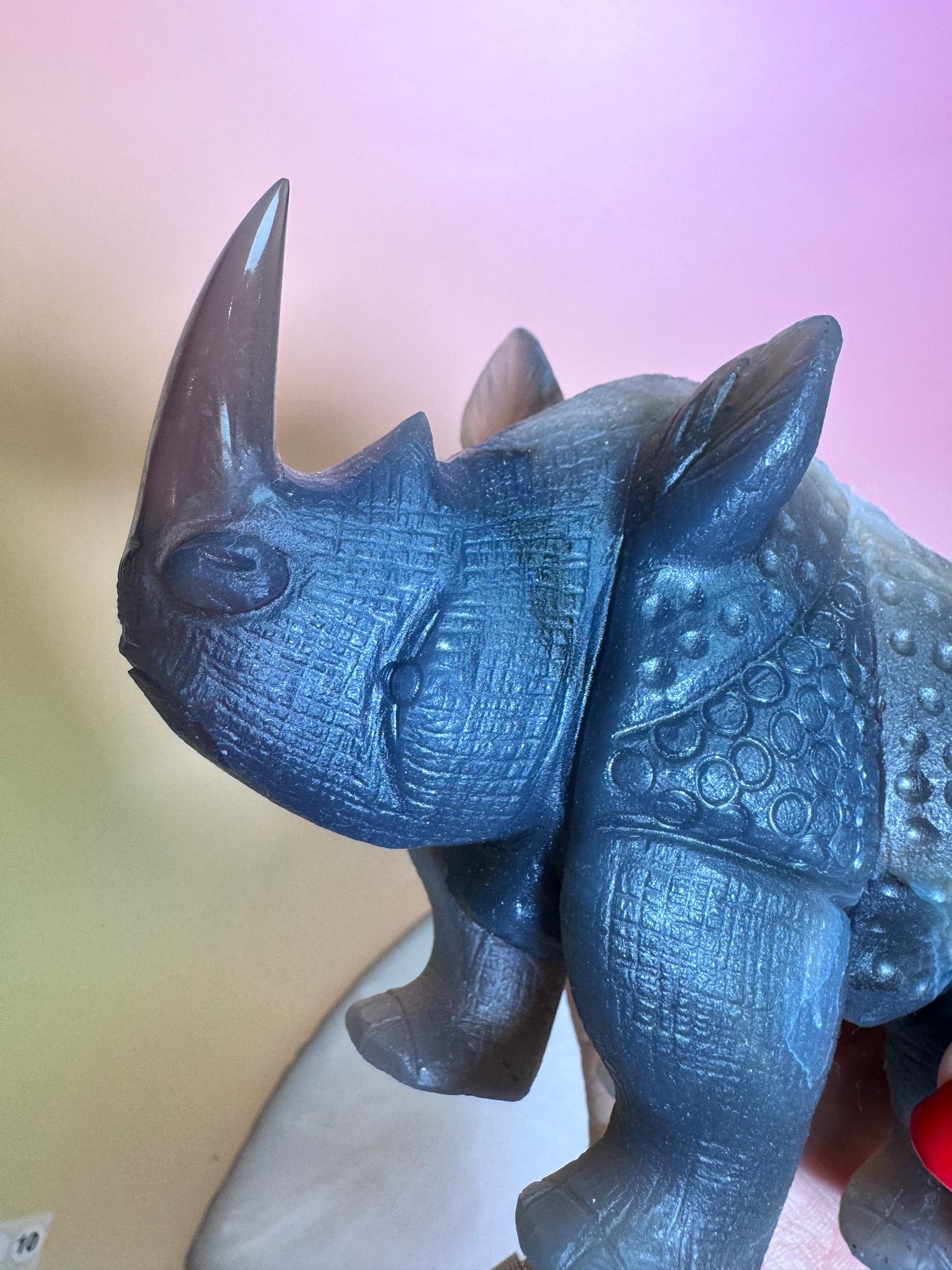 Achat Nashorn Carving
