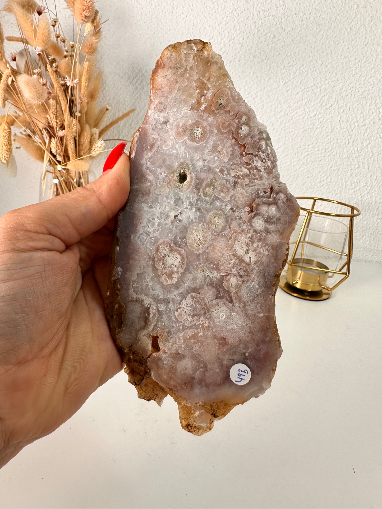 Pink Amethyst Slab 49B
