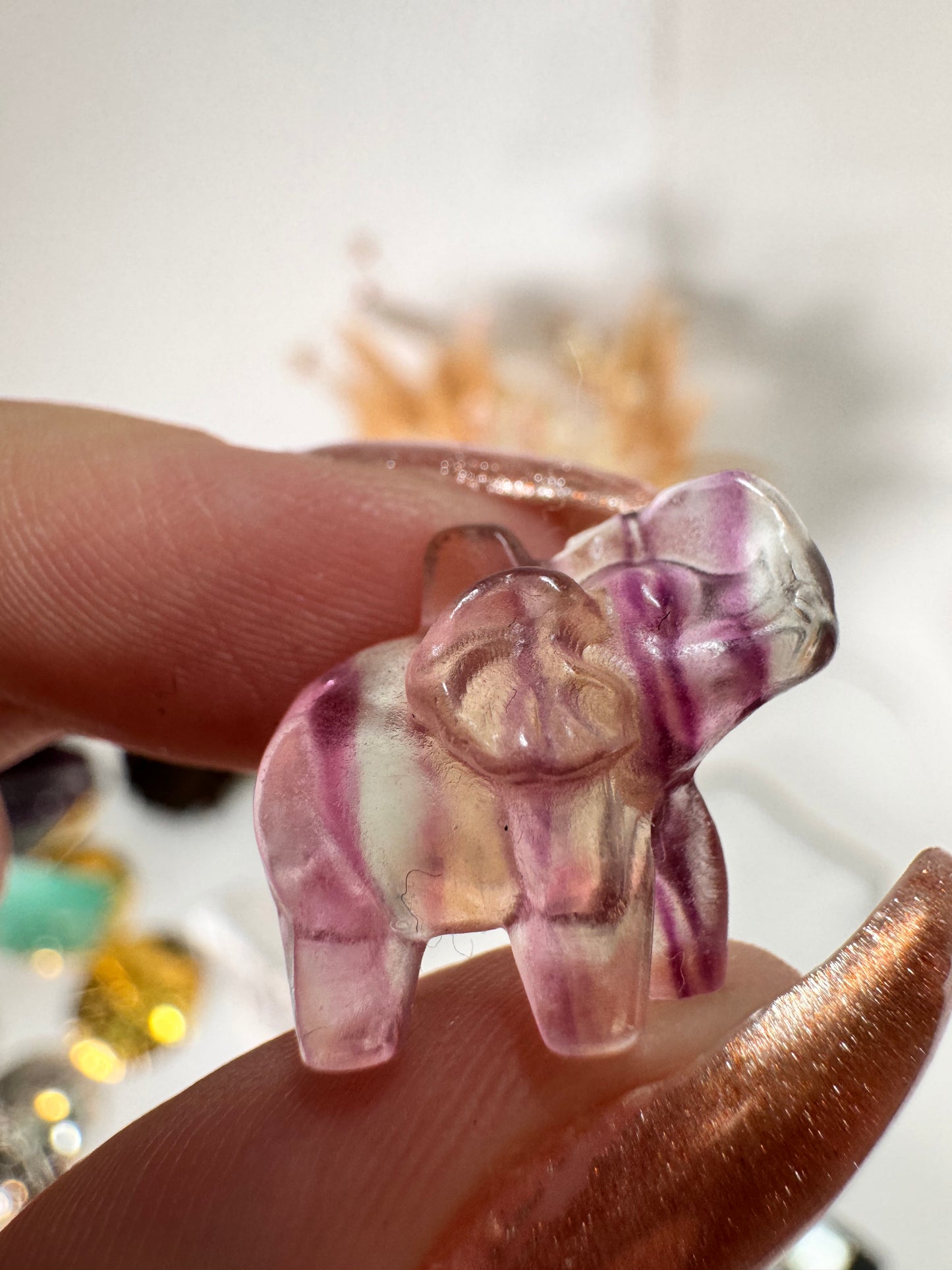 Mystery Mini Fluorit Elefant
