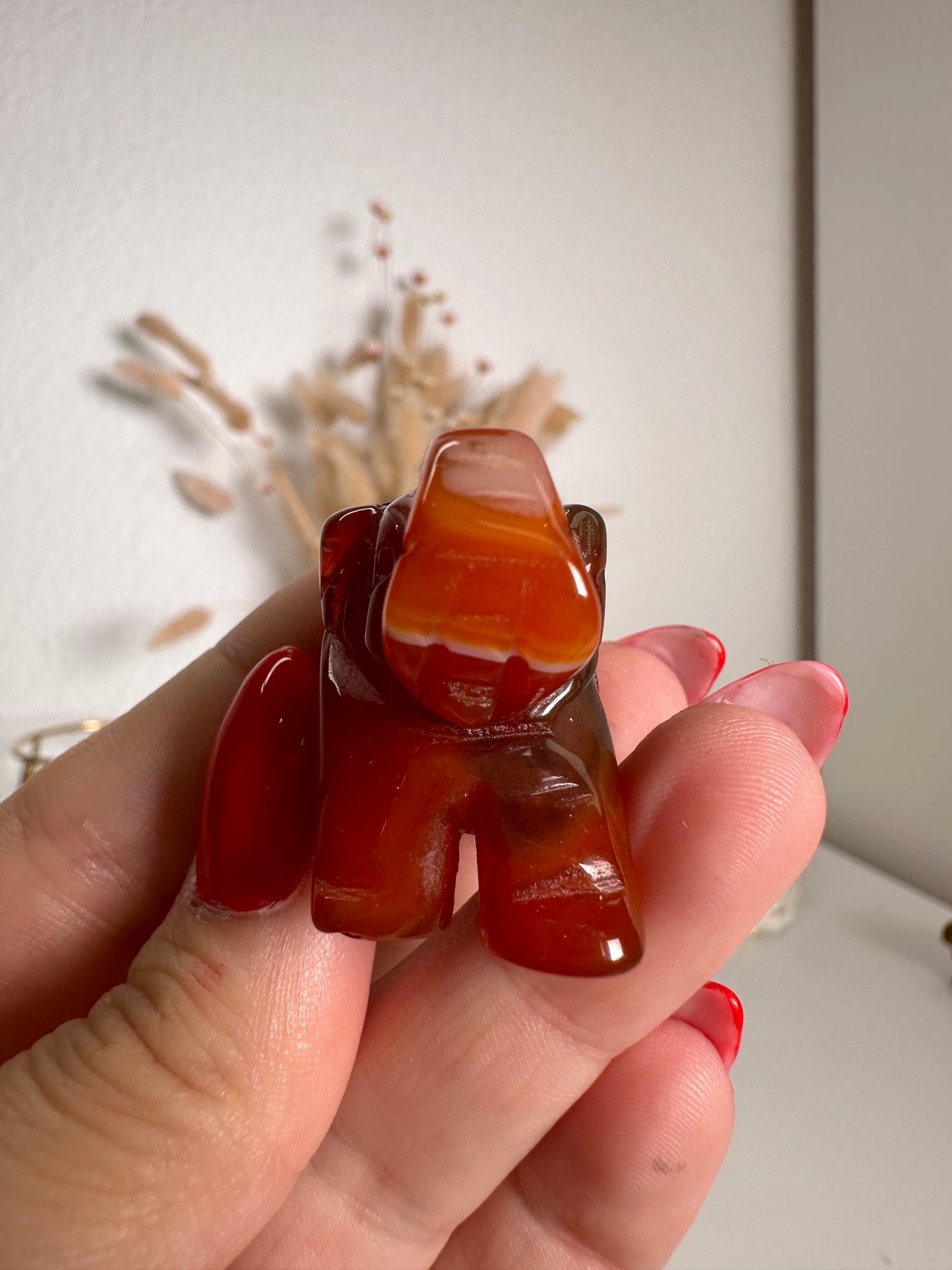 Karneol Elefant 14L