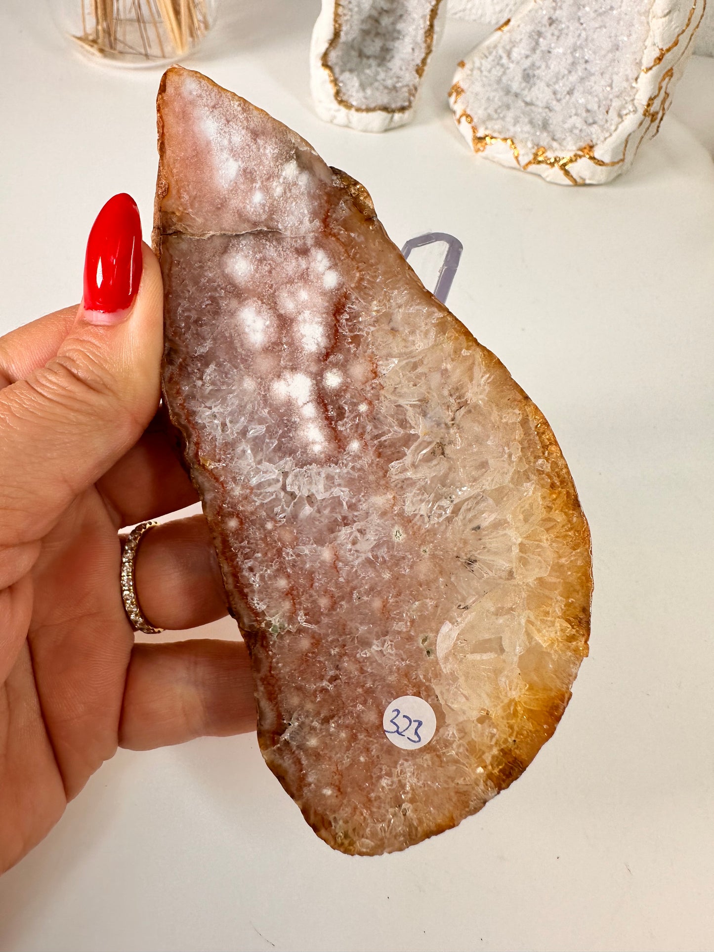 Pink Amethyst Slab 32B