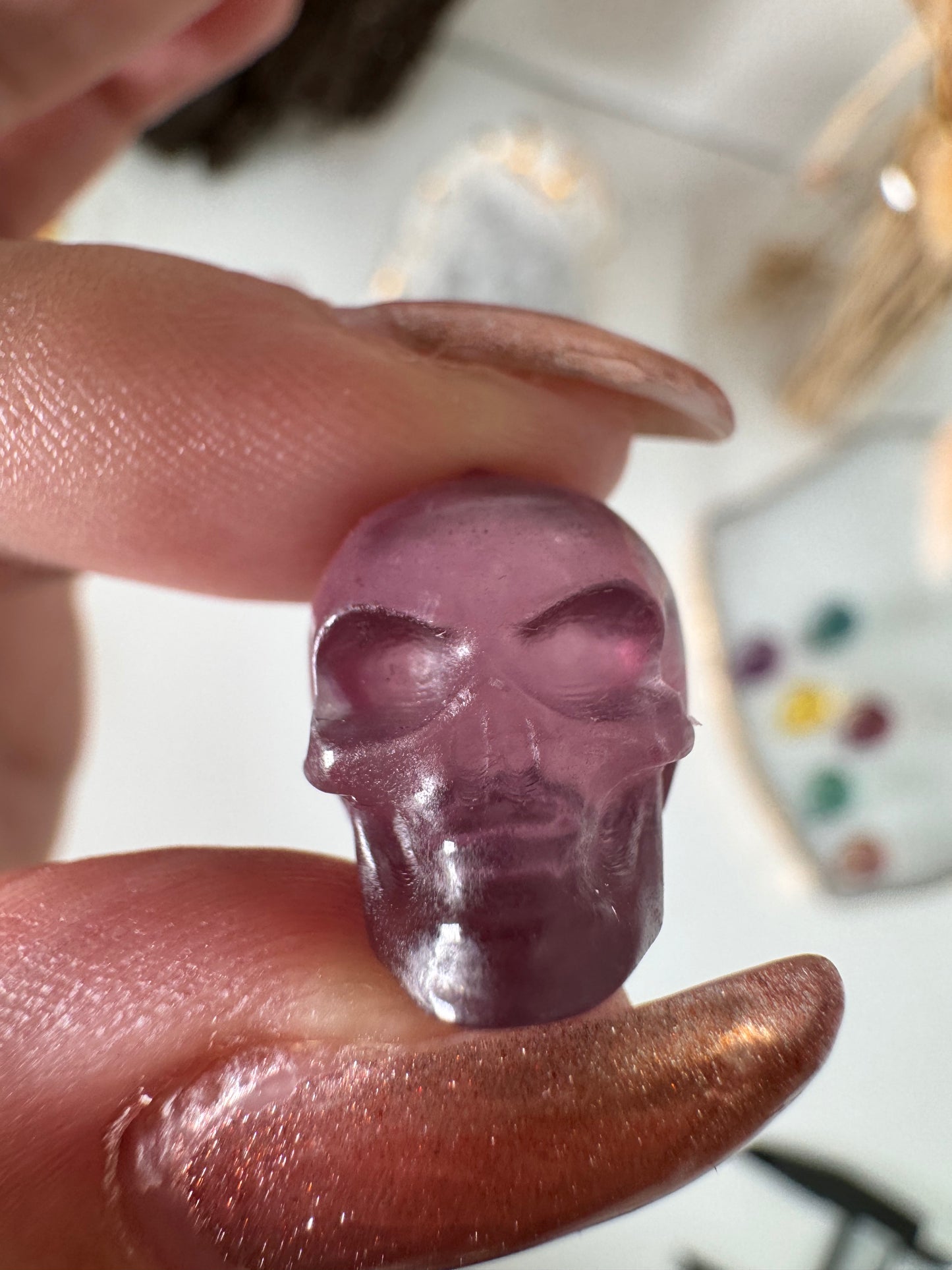 Mystery Mini Fluorit Totenkopf