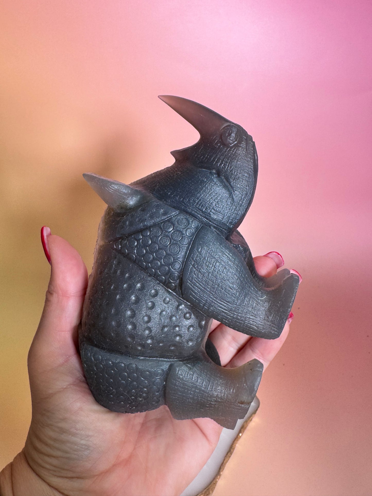 Achat Nashorn Carving