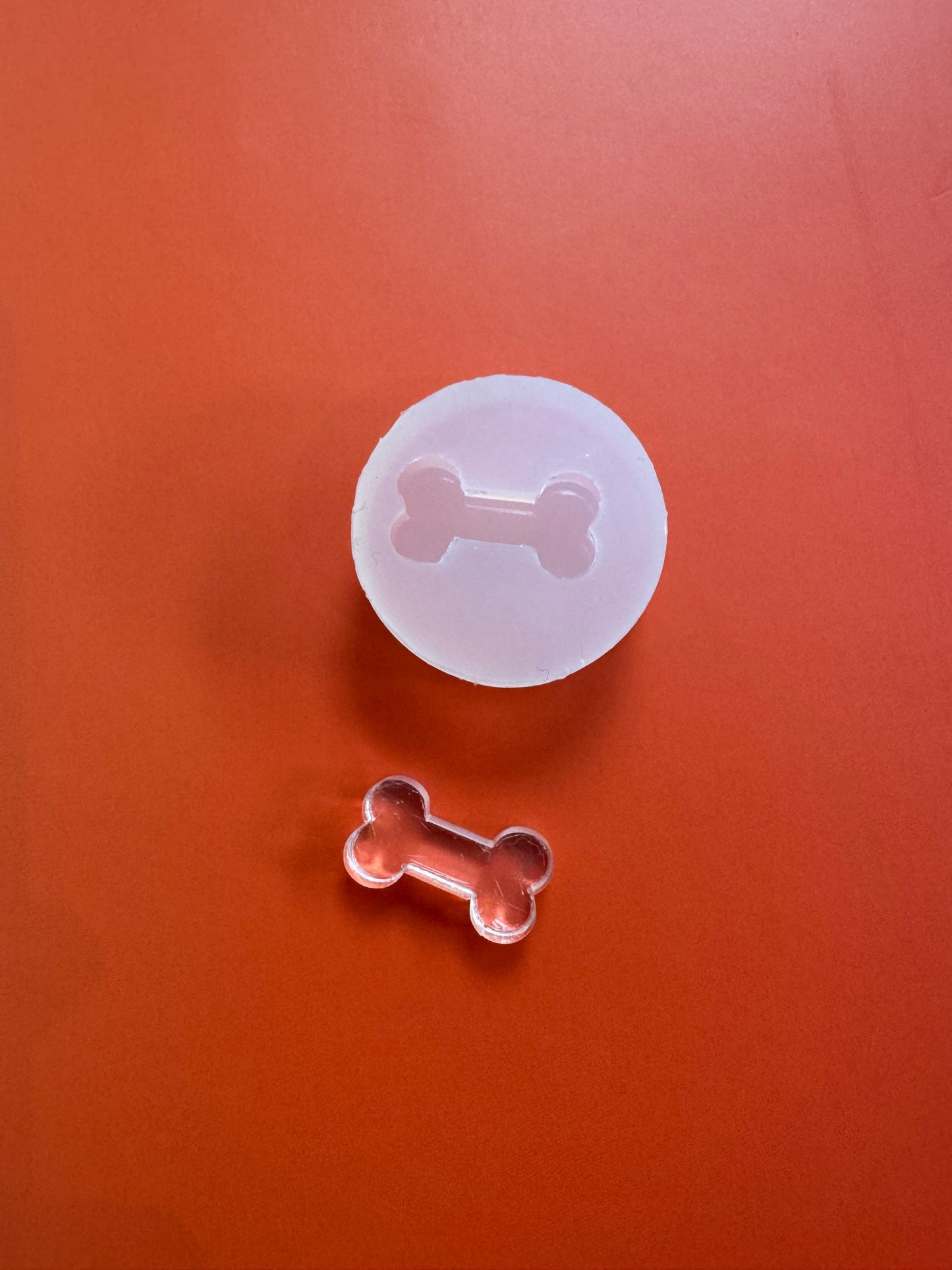 Silikonform kleiner Knochen