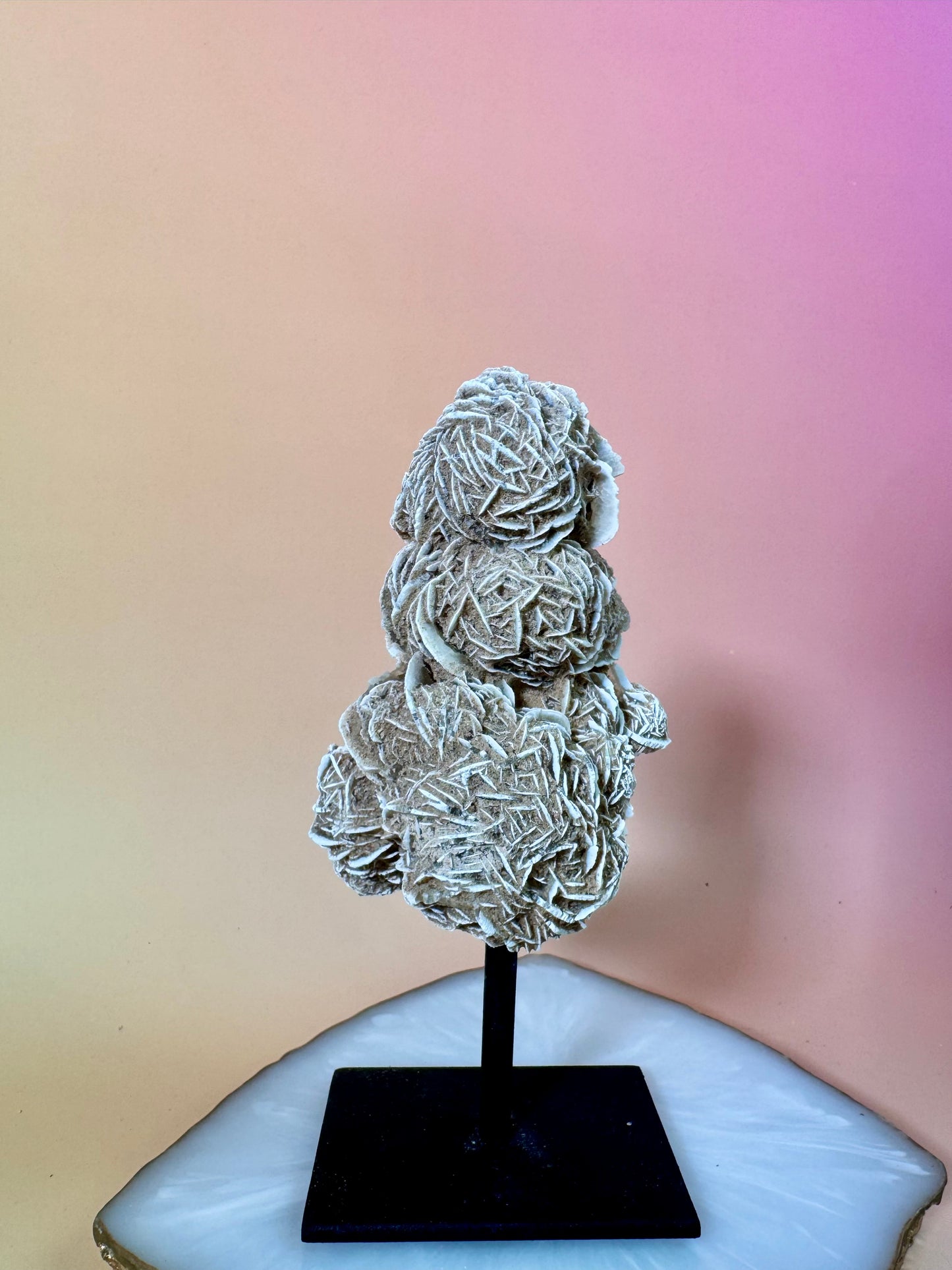 Sandrose auf Metallständer Nr. 95