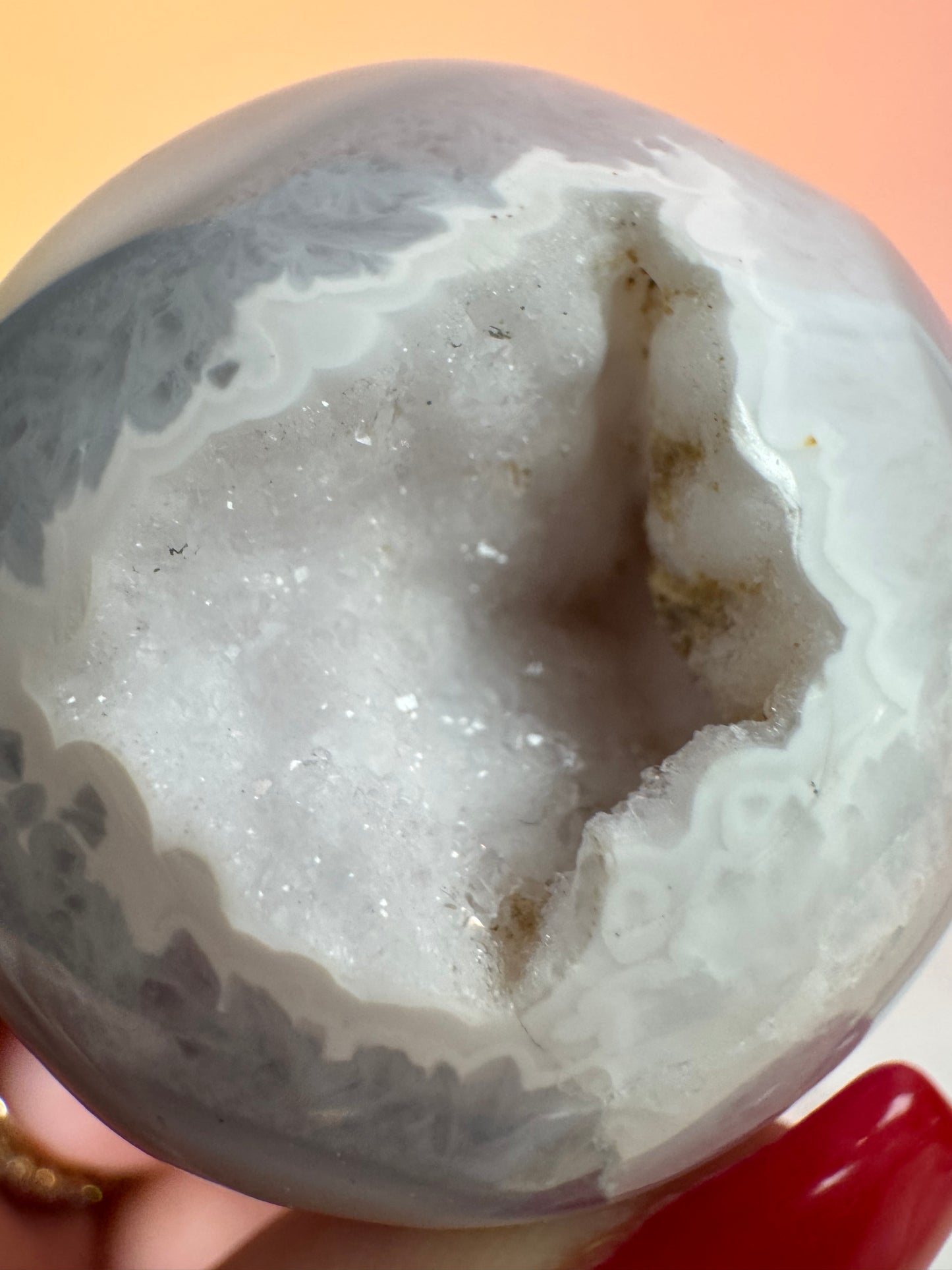 Druzy Achat Kugel Nr.26