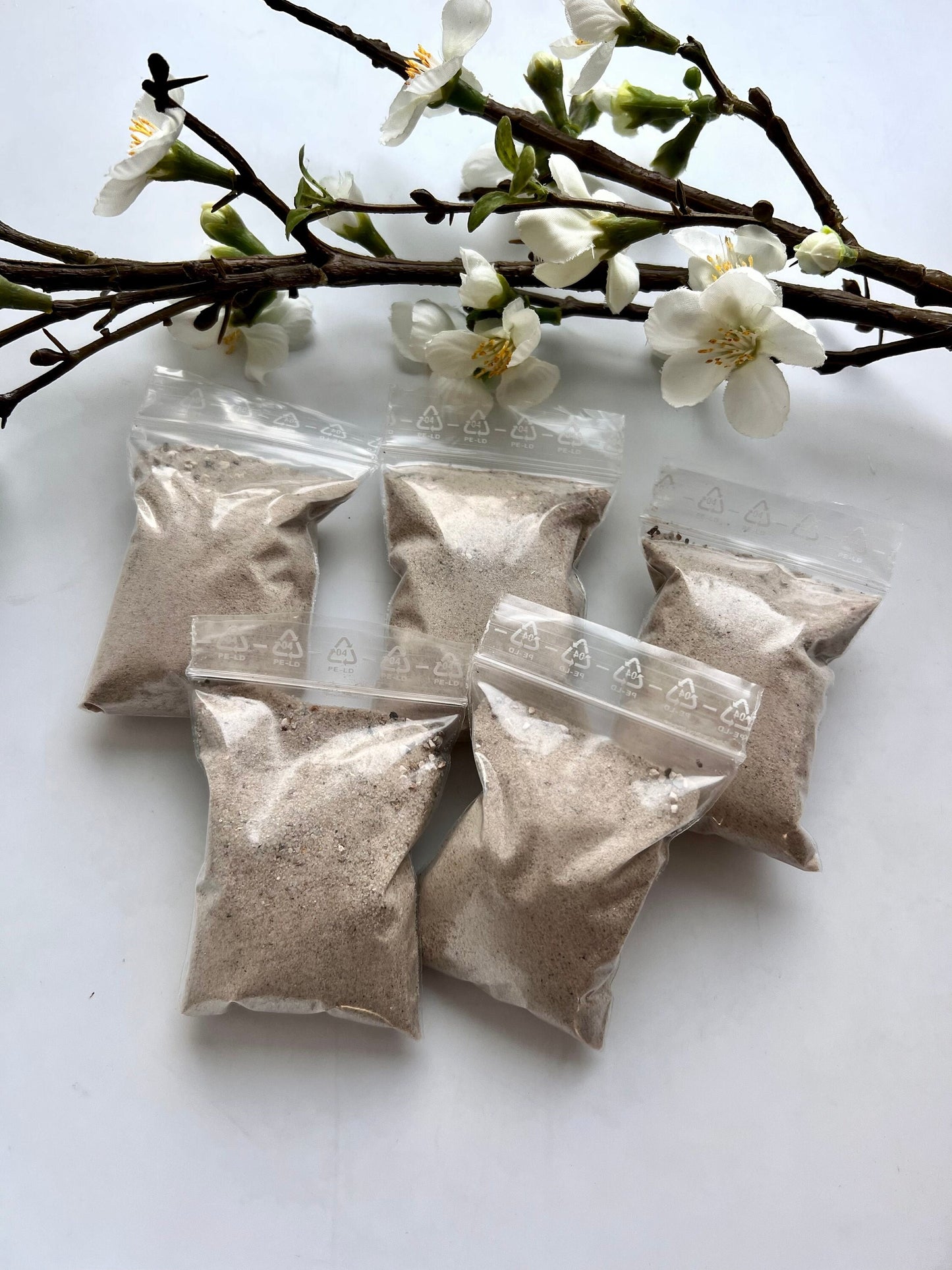 Feiner Sand zum Arbeiten mit Epoxidharz (Resin)