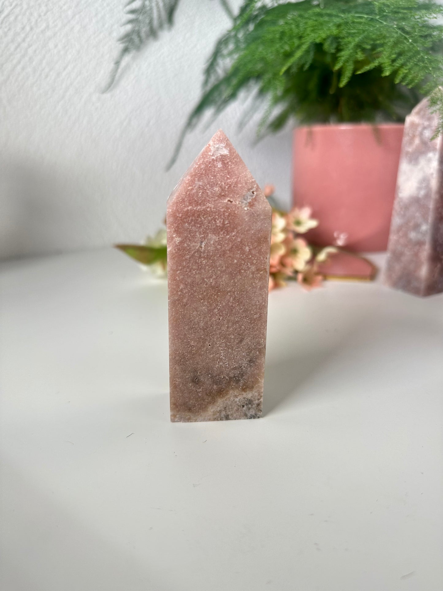 B-Ware Pink Amethyst Turm 32C