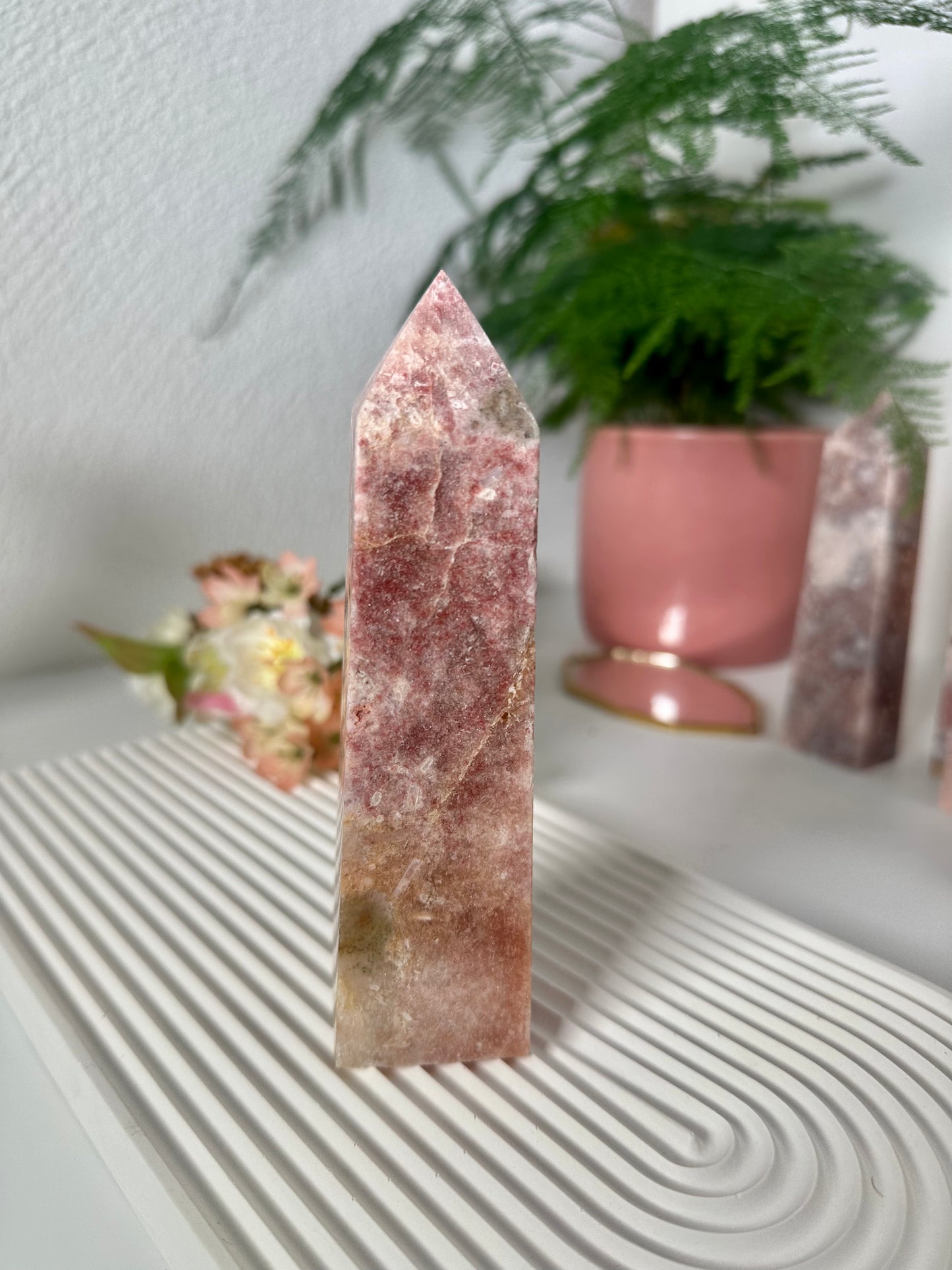 Pink Amethyst Turm 52C