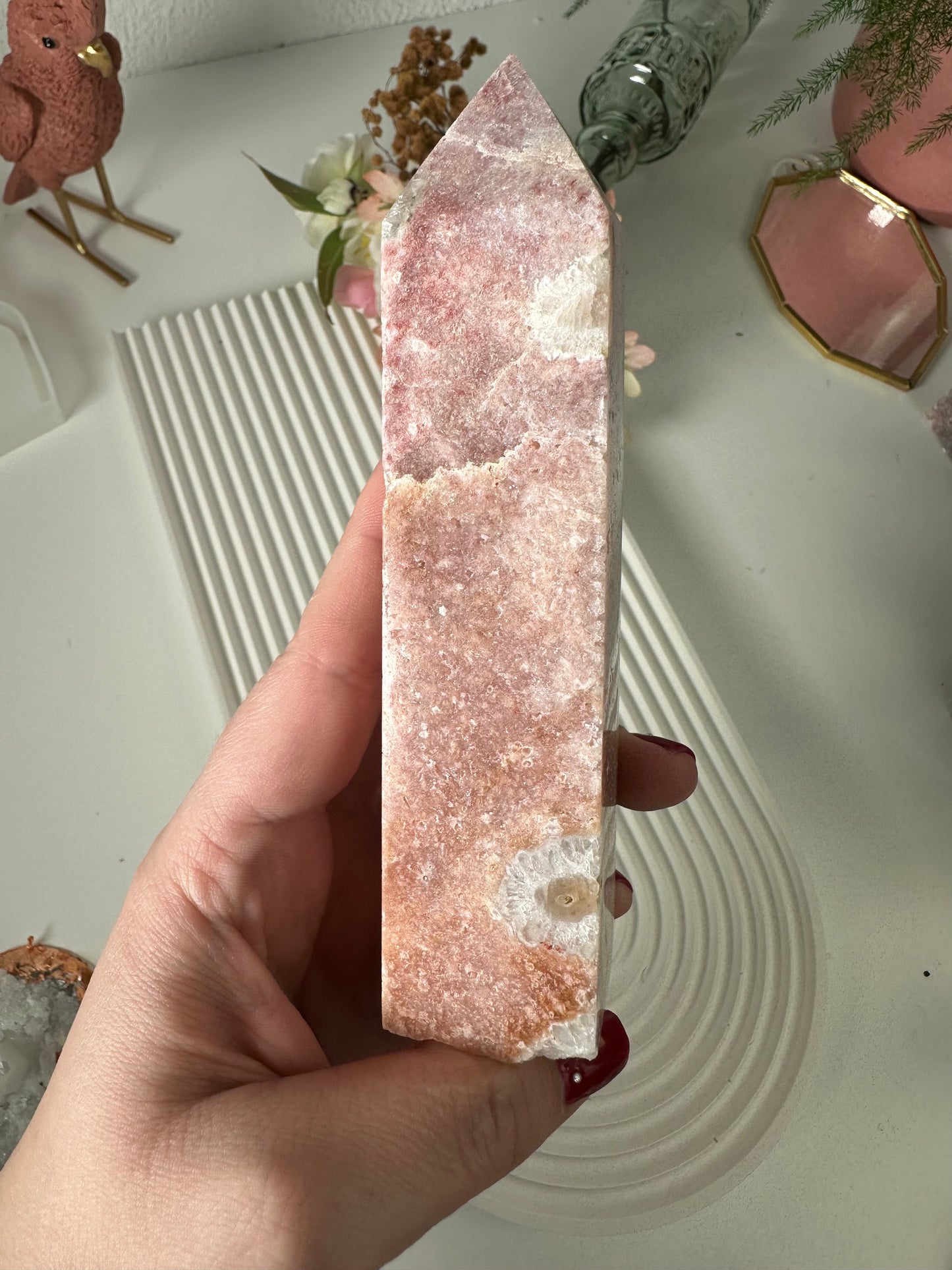 Pink Amethyst Turm 52C