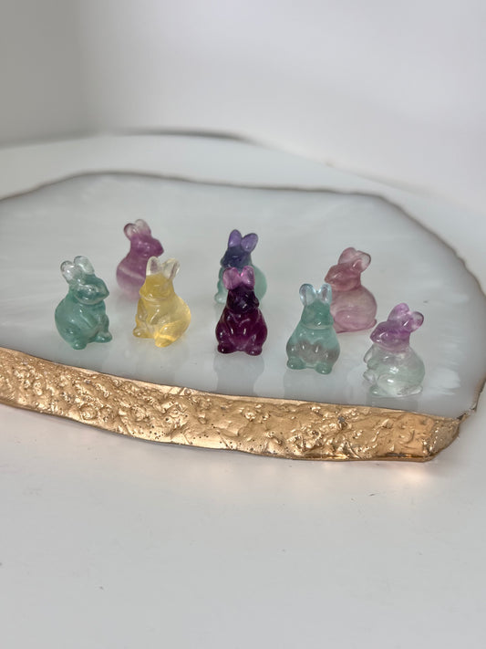 Mystery Mini Fluorit Hase
