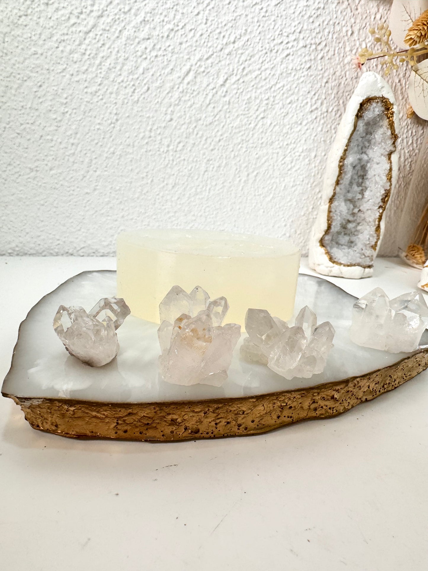 Silikonform Mini Bergkristall Cluster