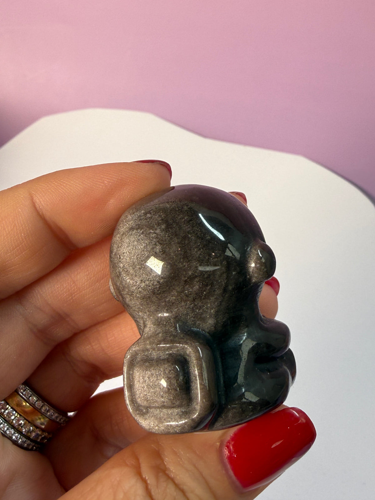 Silber Obsidian Astronaut 17E