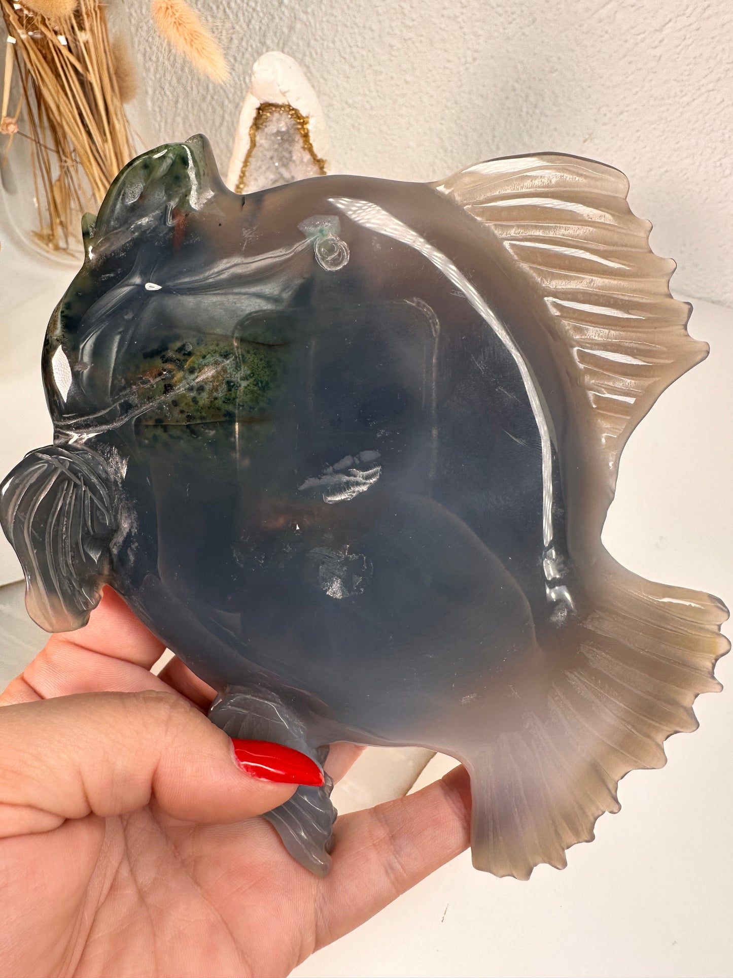 Achat Fisch Carving
