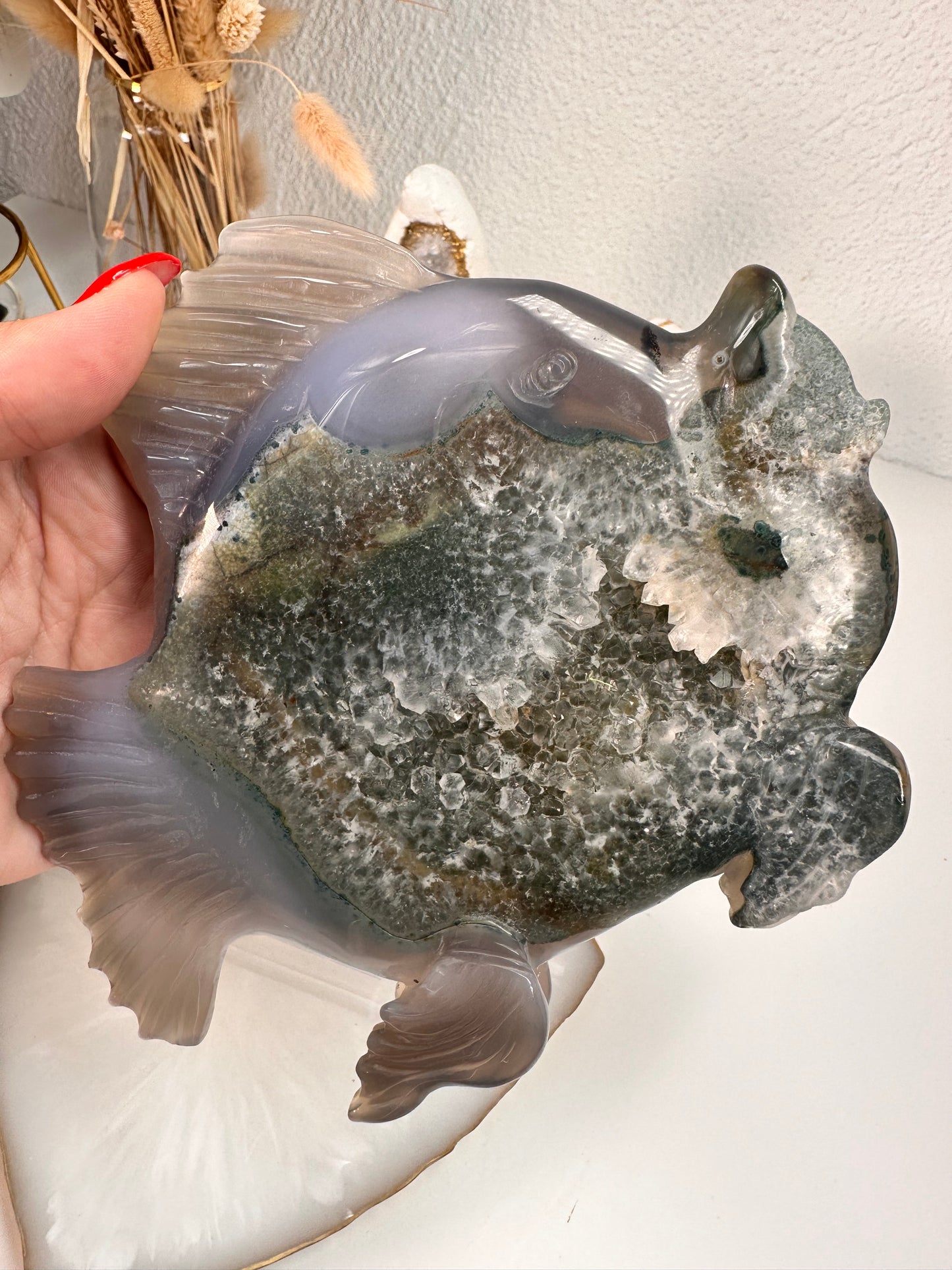Achat Fisch Carving