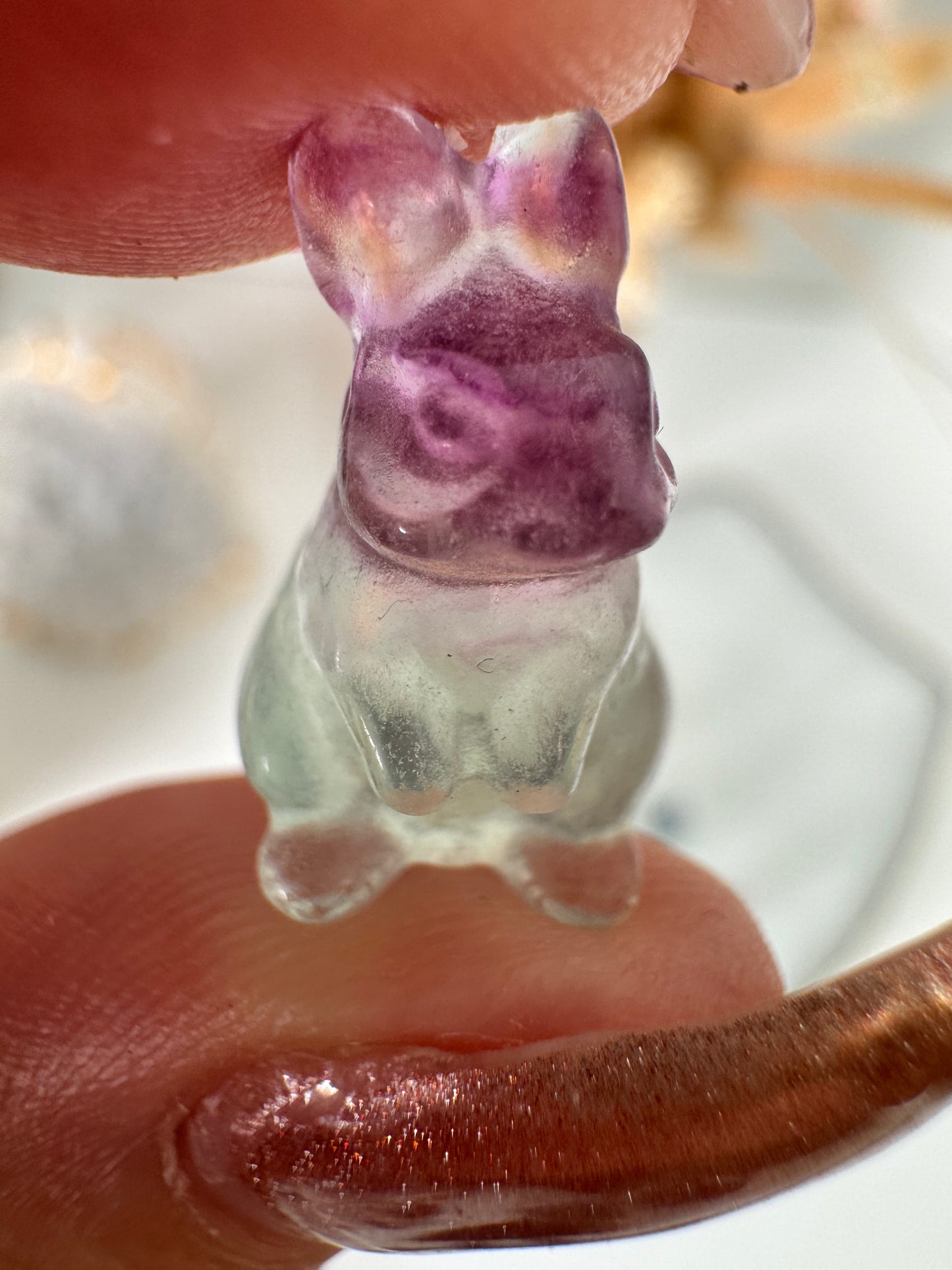 Mystery Mini Fluorit Hase