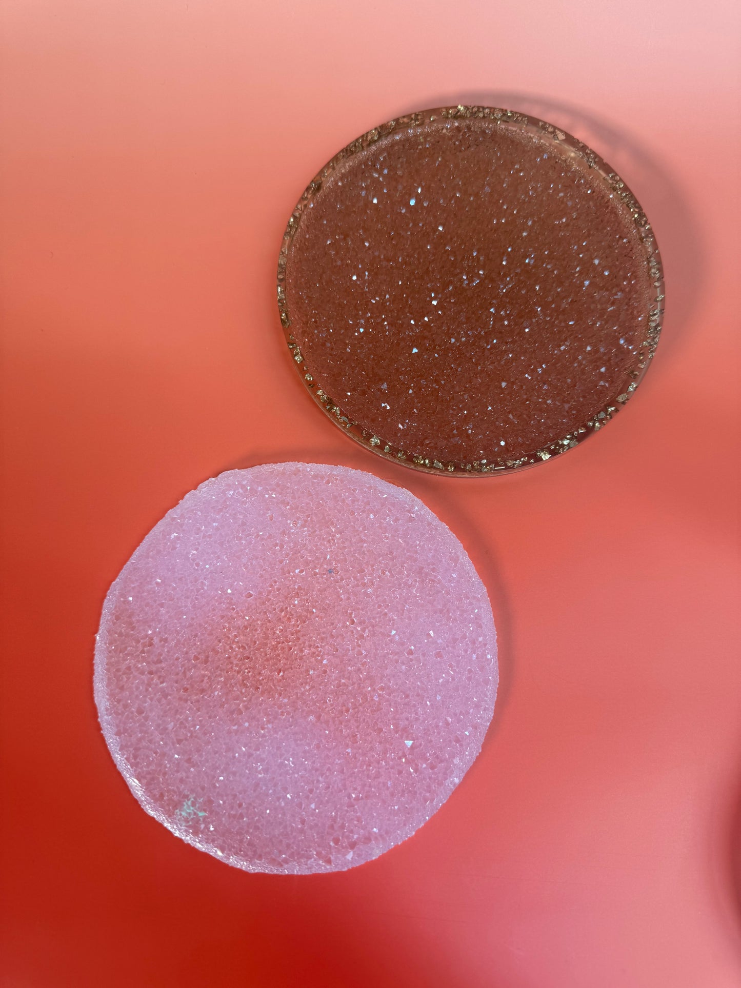 Druzy Inlay rund groß