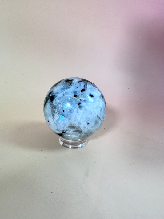 Regenbogen Mondstein Kugel Nr.93