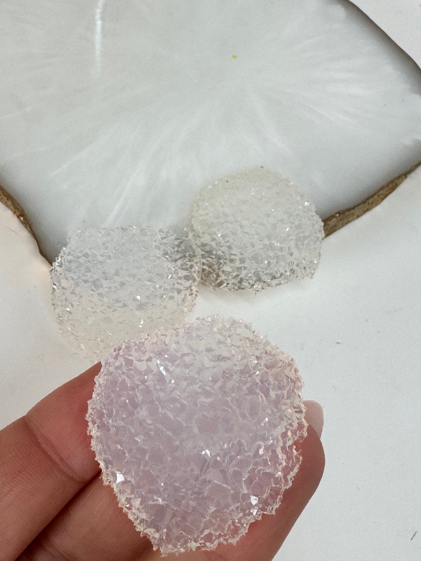 Druzy Inlay Hügel