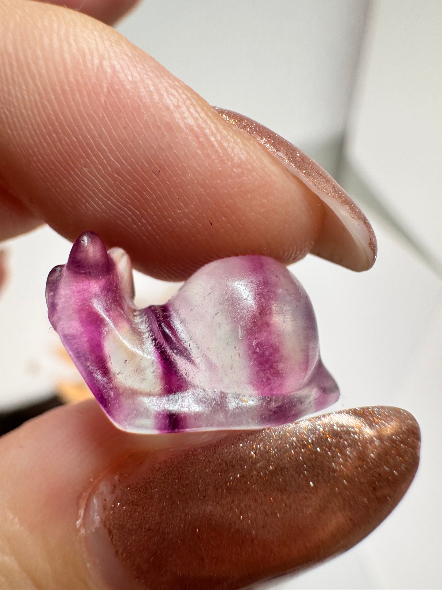 Mystery Mini Fluorit Schnecke