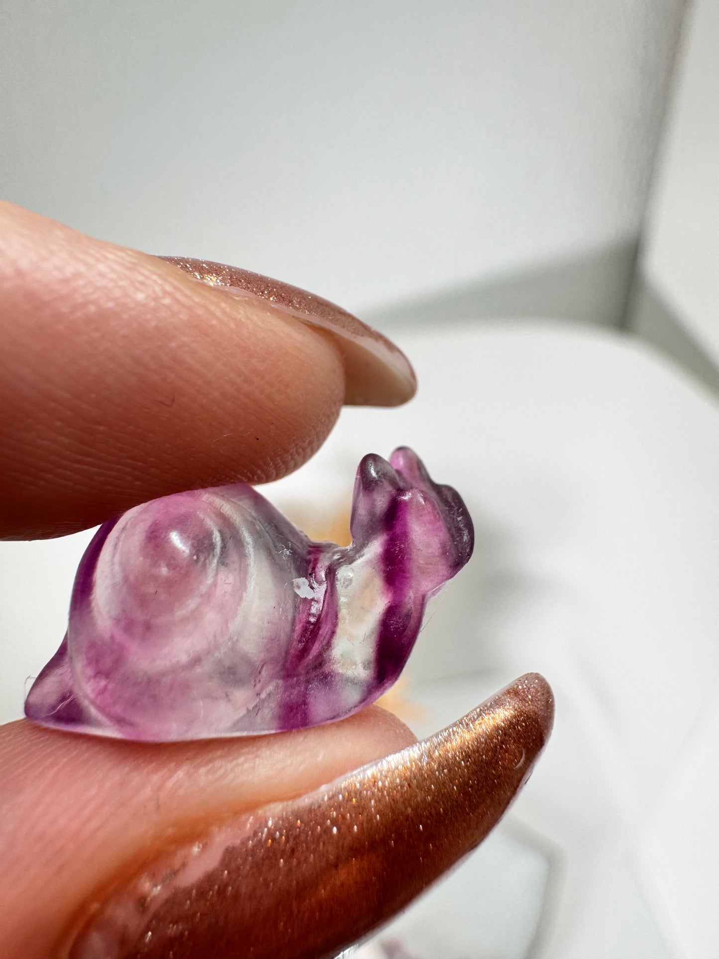 Mystery Mini Fluorit Schnecke
