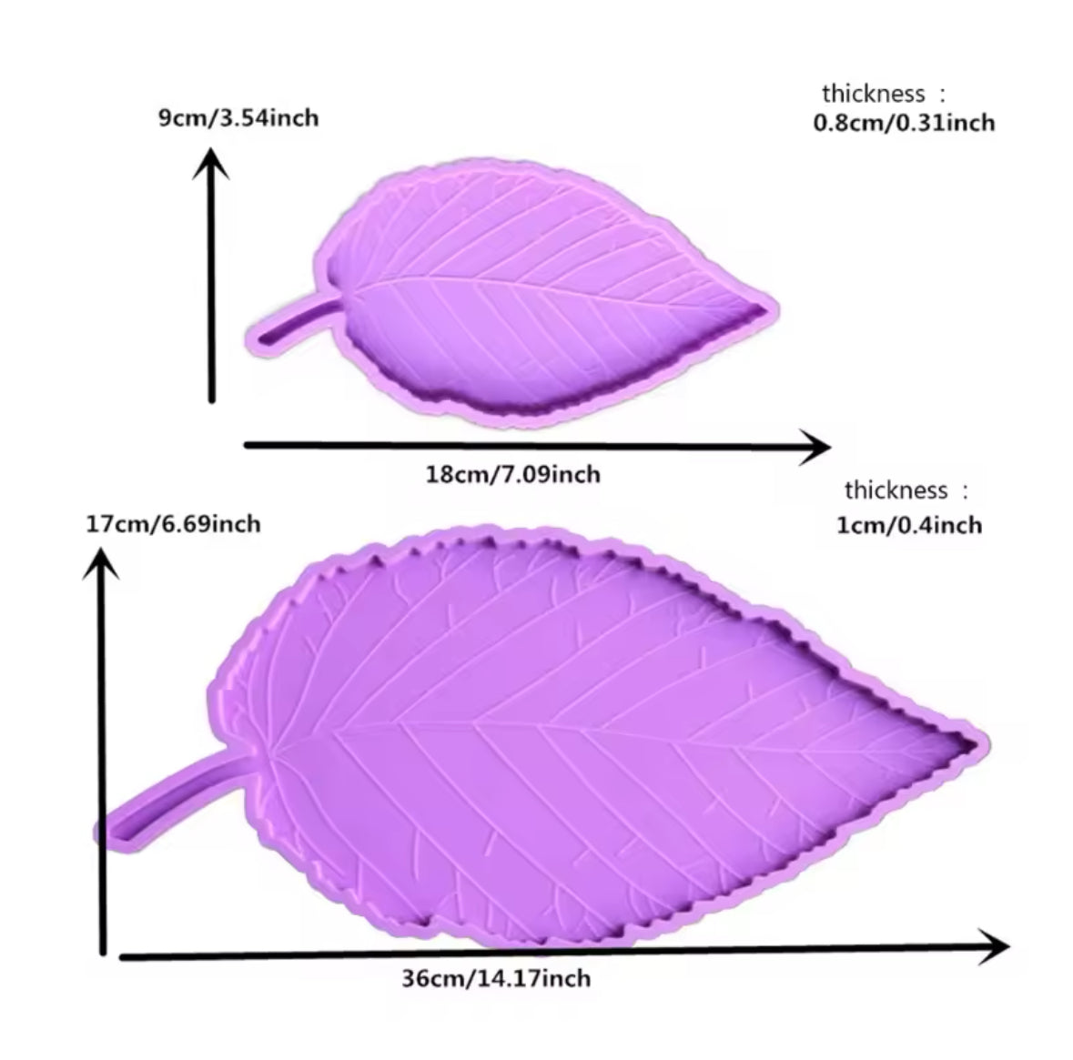 B-Ware: Silikonform Blatt