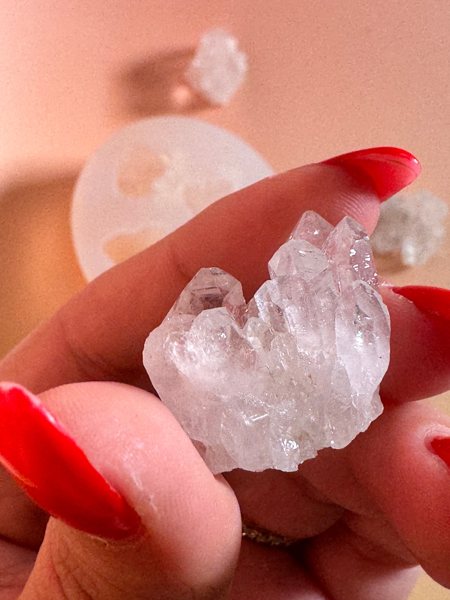 Silikonform Mini Bergkristall Cluster