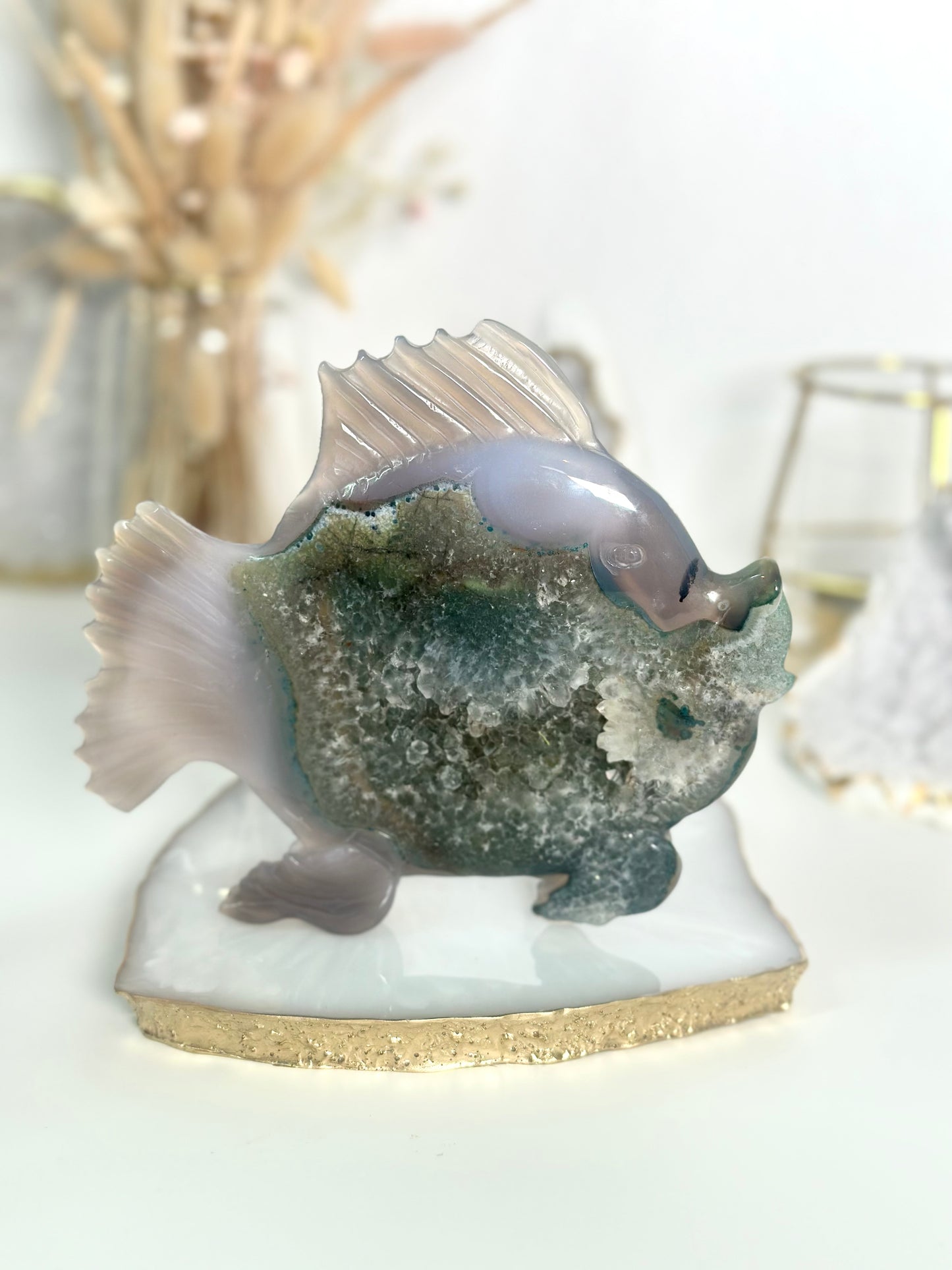 Achat Fisch Carving