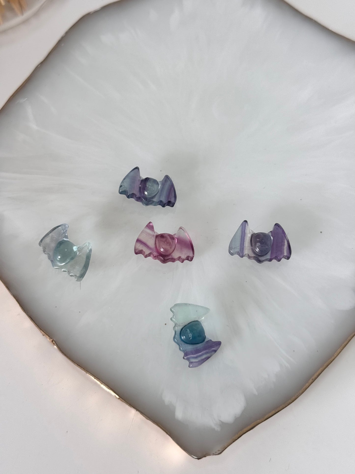 Mystery Mini Fluorit Fledermaus