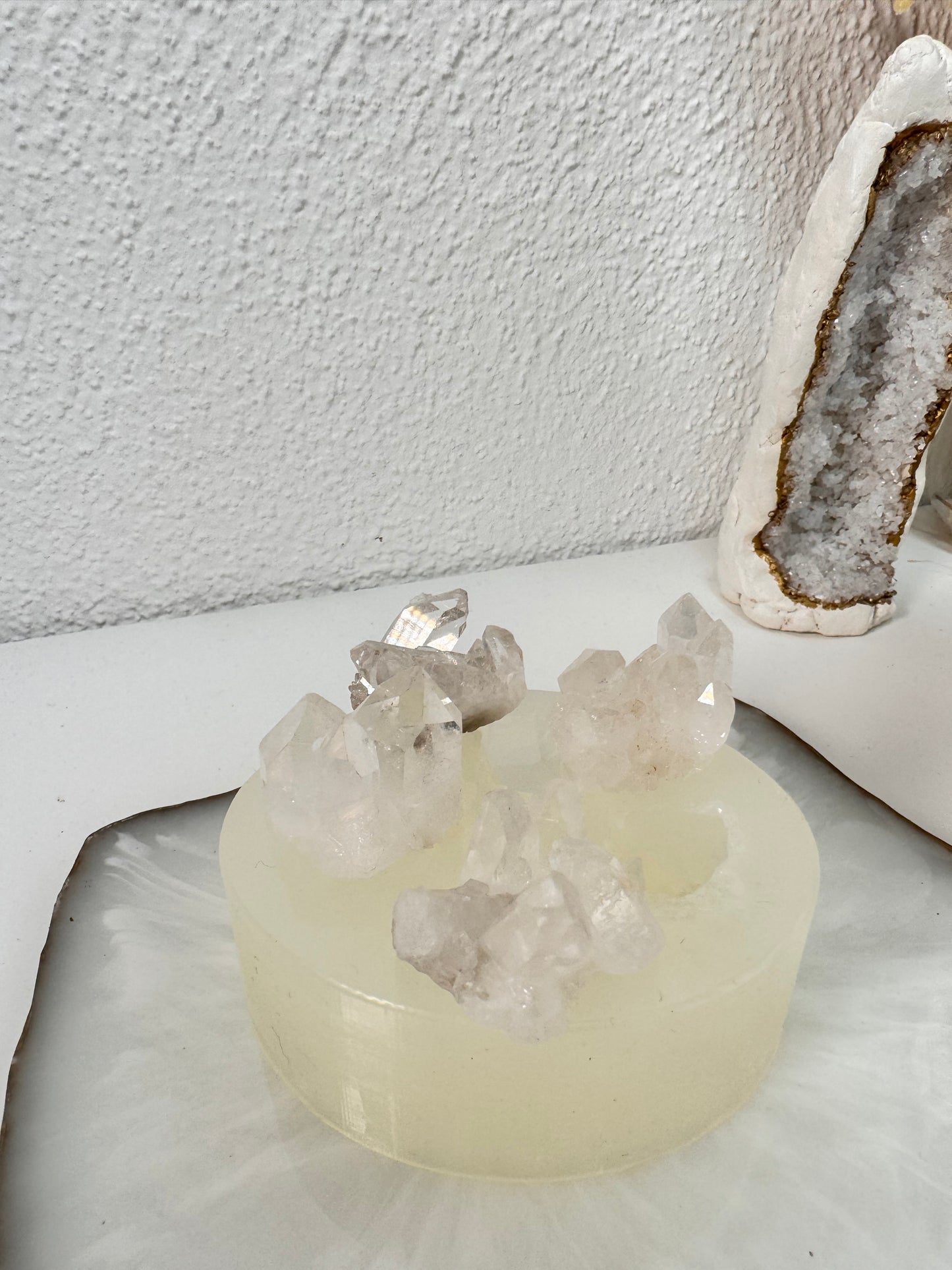 Silikonform Mini Bergkristall Cluster