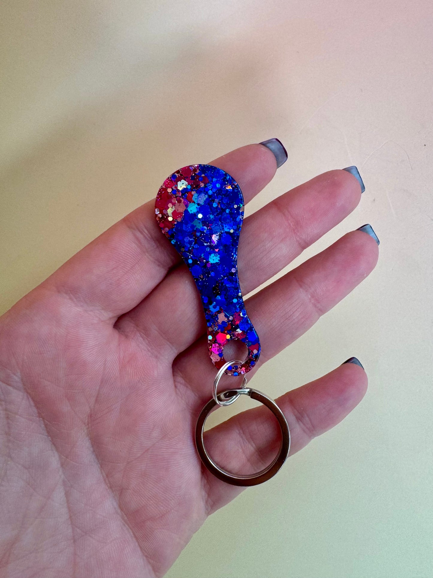 Glitzer Einkaufswagenlöser