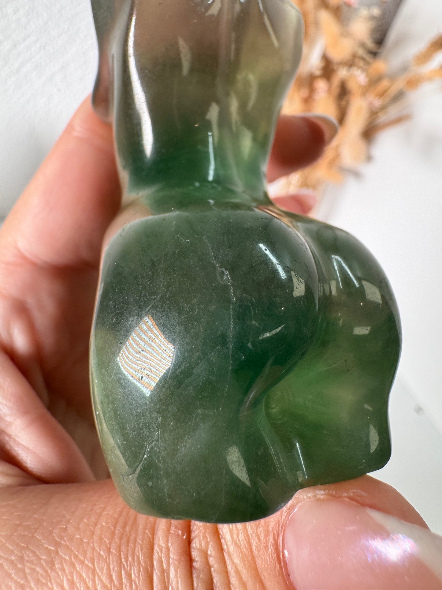 Grüner Fluorit Body 35Z