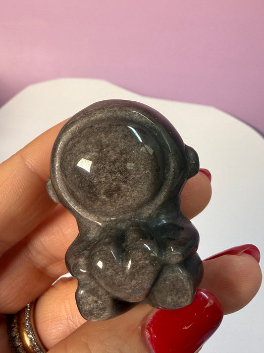 Silber Obsidian Astronaut 17E