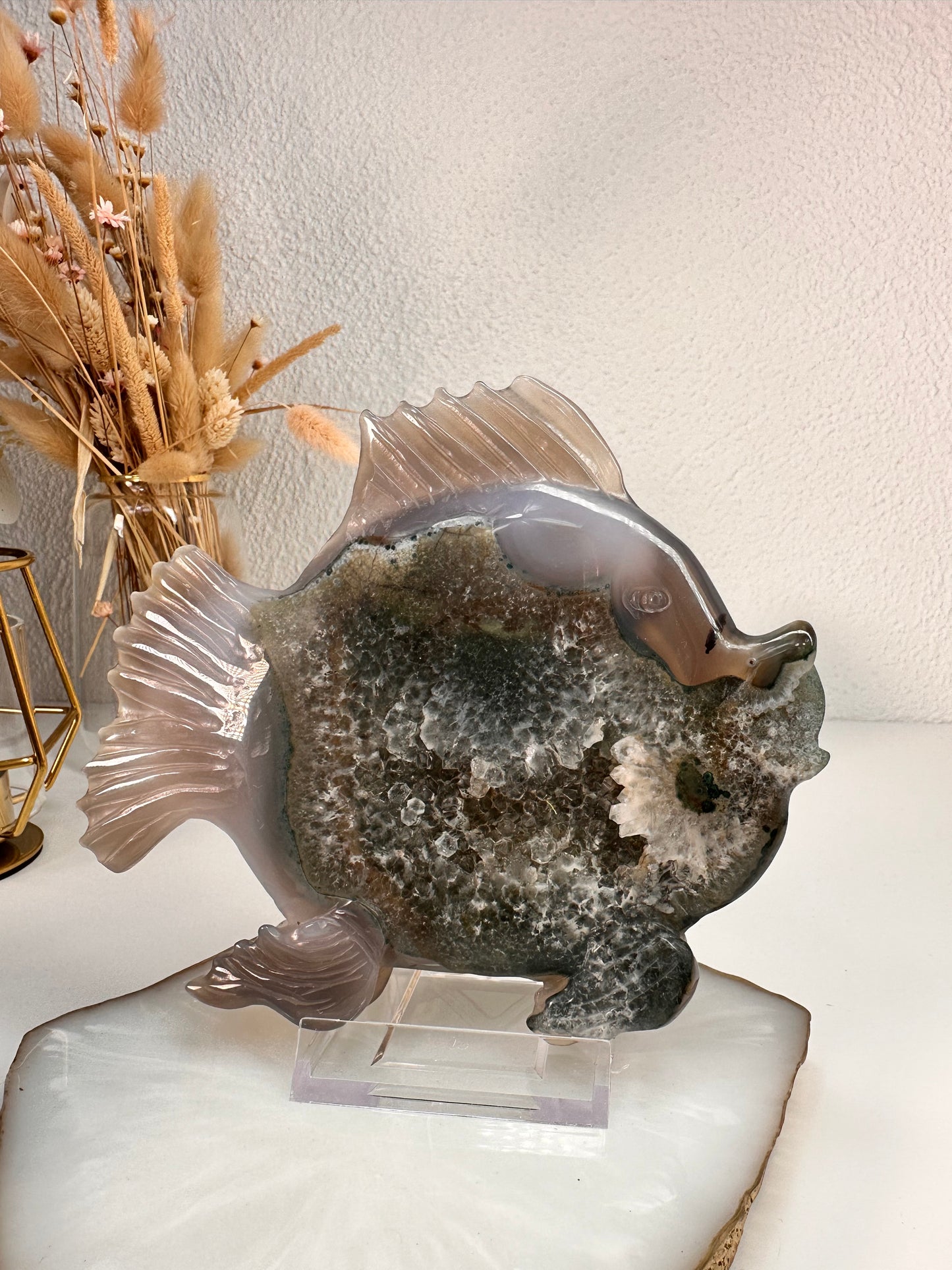 Achat Fisch Carving