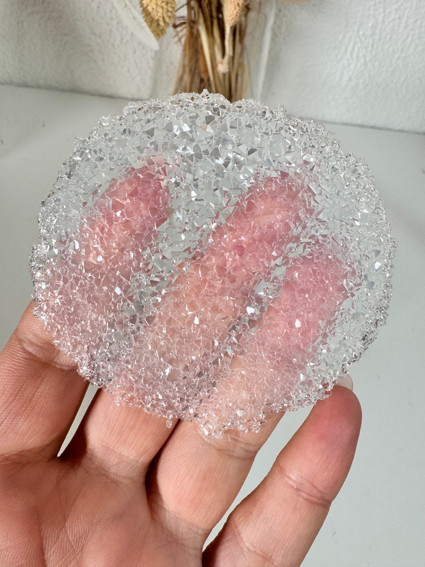 Druzy Inlay rund klein