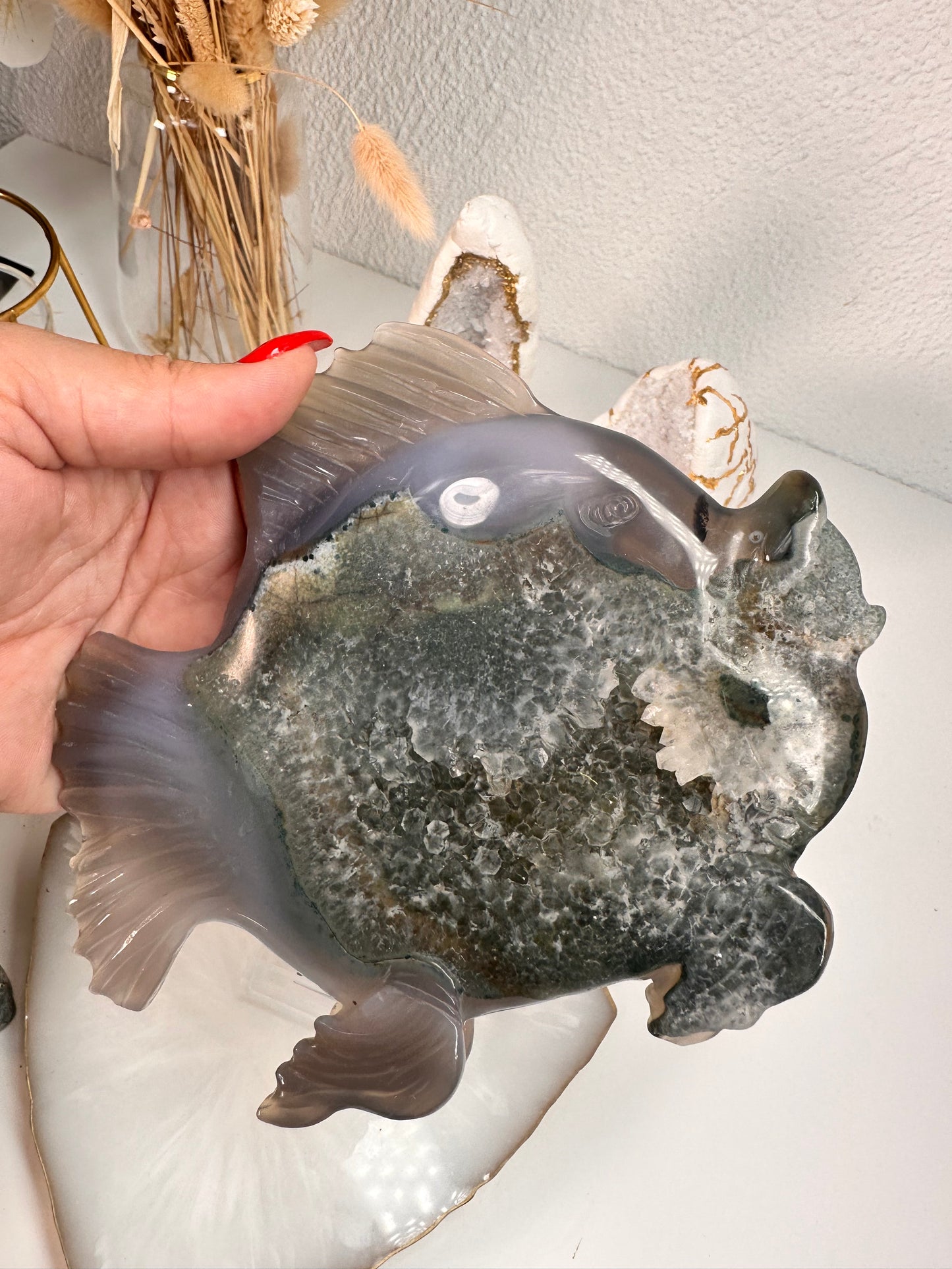 Achat Fisch Carving