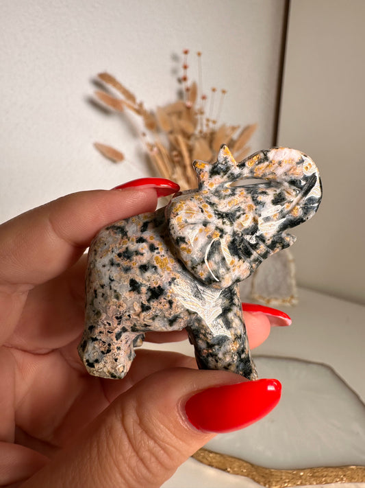 Ozean Jaspis Elefant 24G