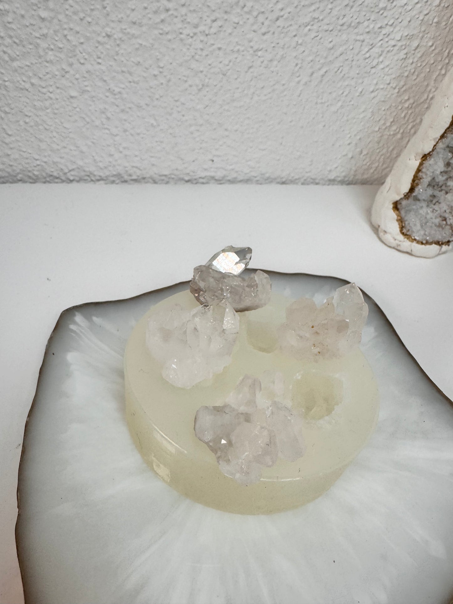 Silikonform Mini Bergkristall Cluster