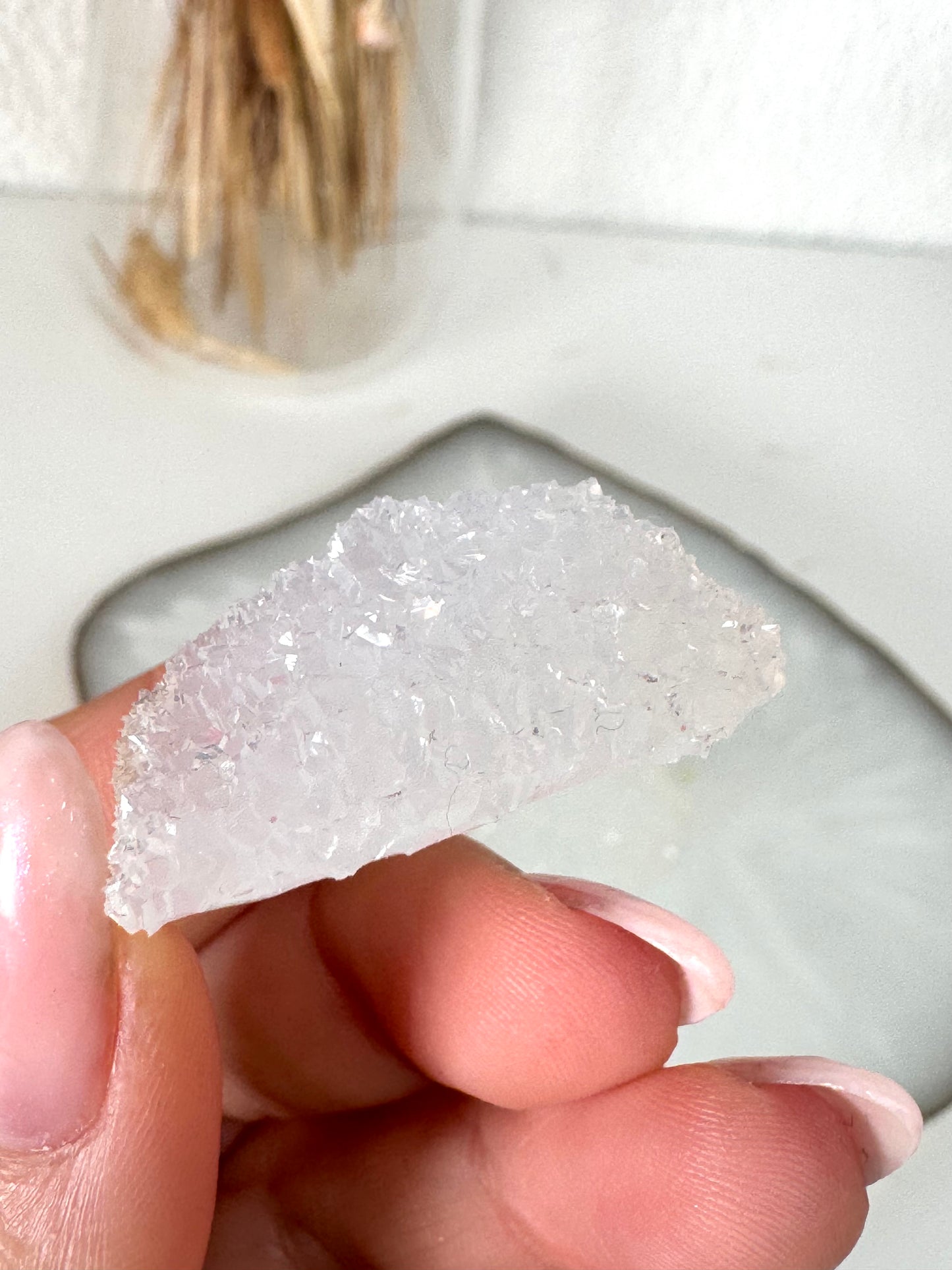 Druzy Inlay Hügel