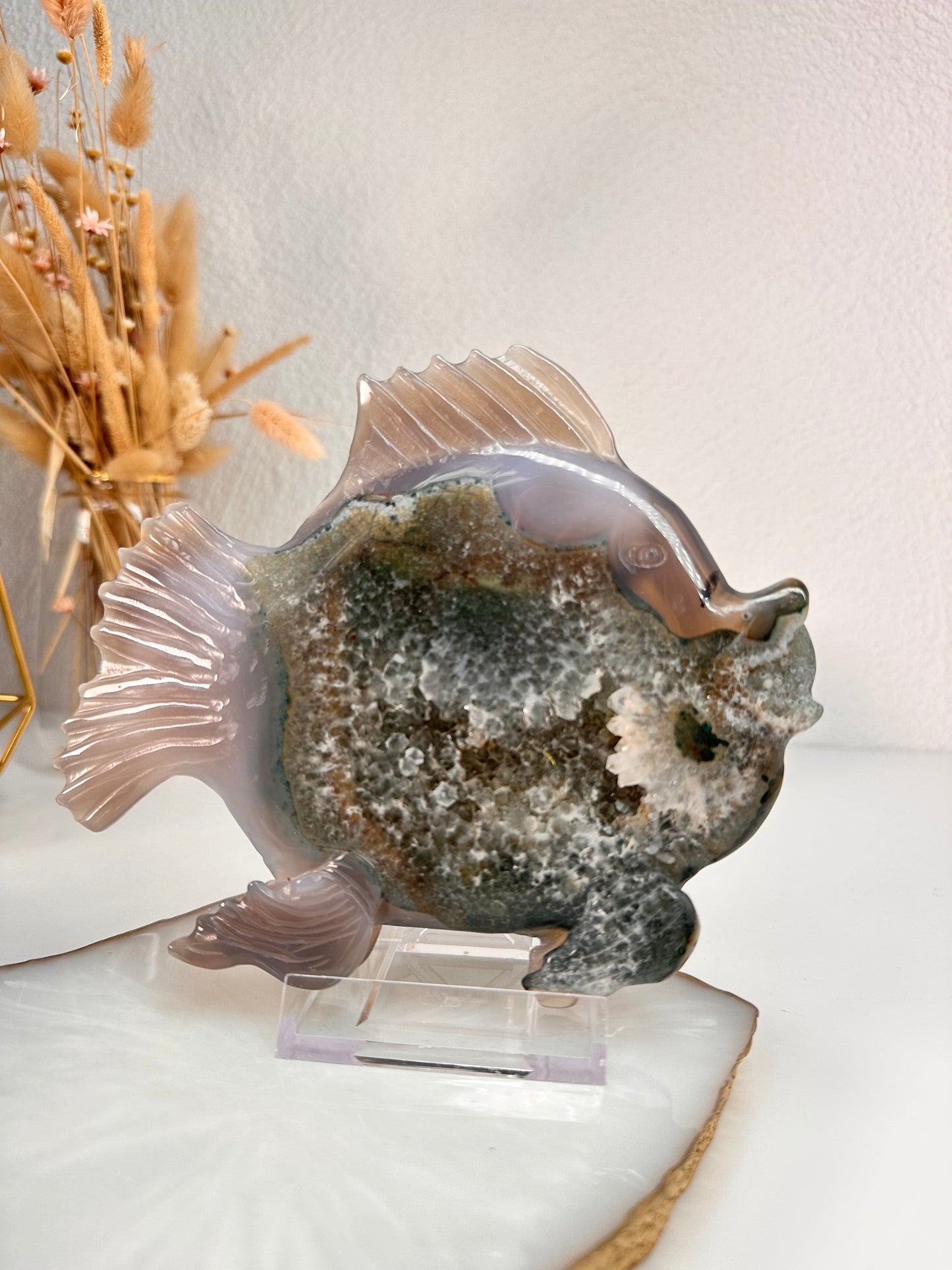 Achat Fisch Carving
