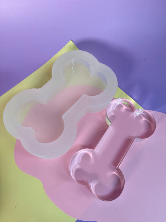 Silikonform Knochen groß